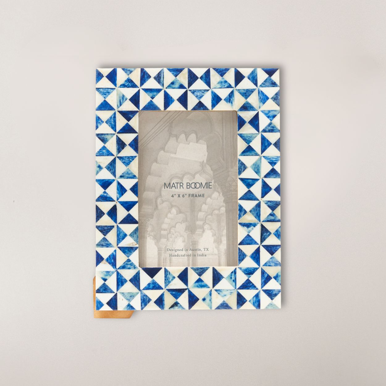 Blue Shelf Decor
