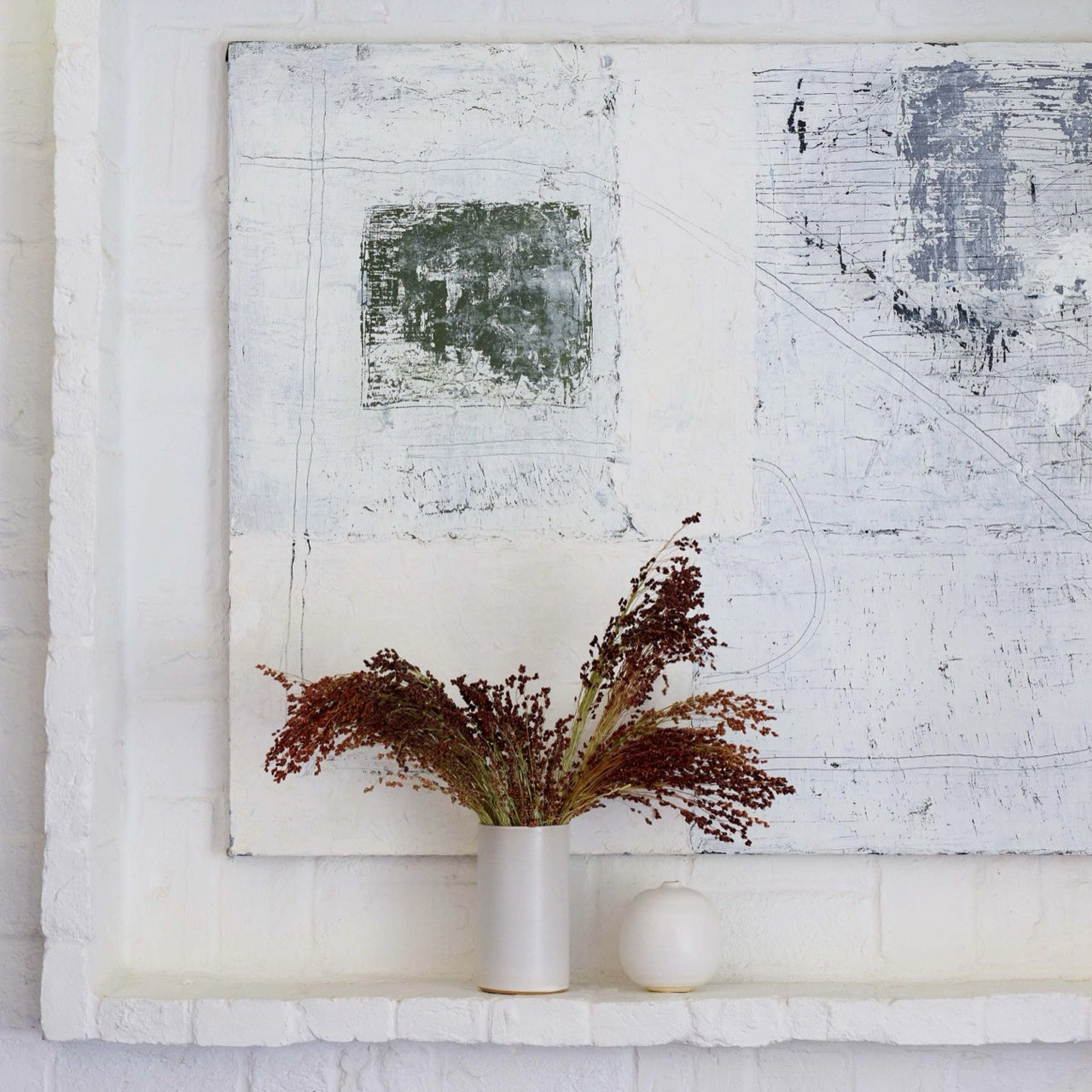 Bloomist dried flowers and plants Dried Red Broom Corn