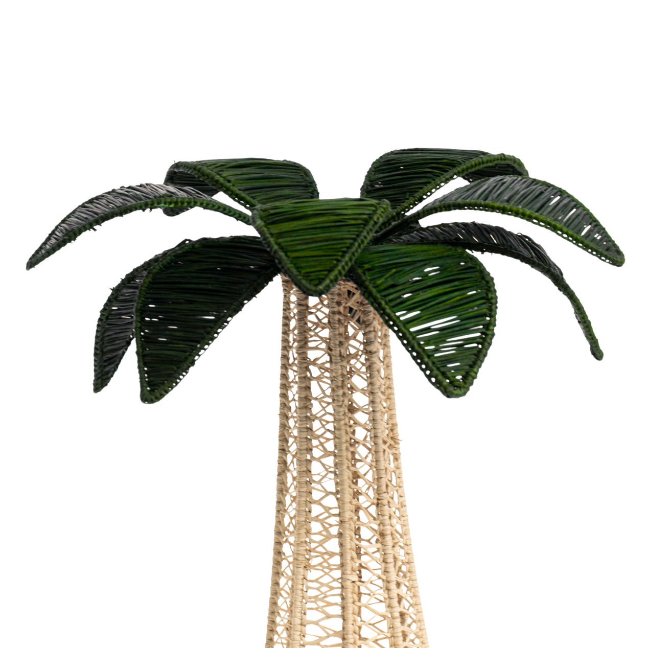 Coro Cora Candle Holders Palm Tree Candle Holder - Large - Dark Green