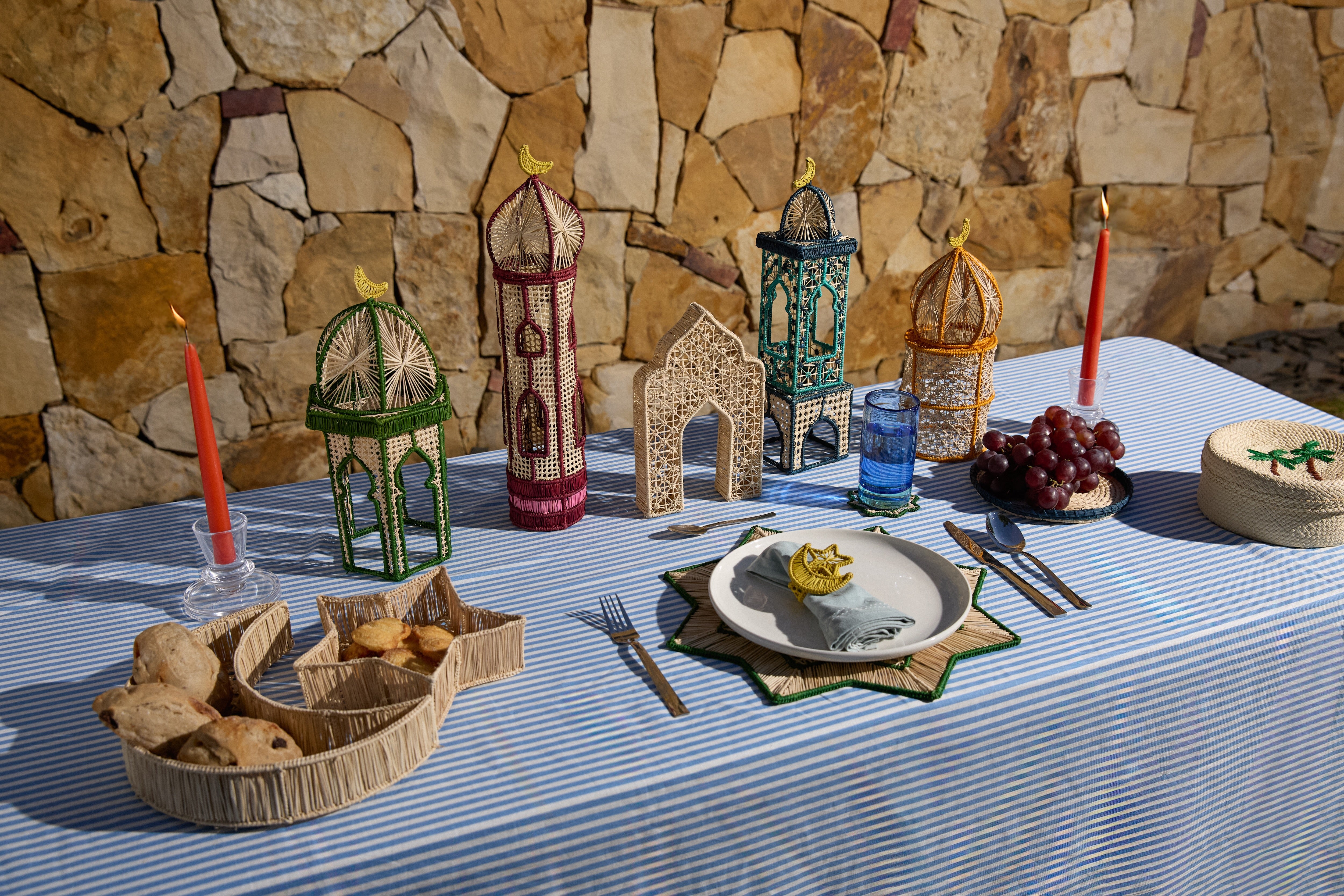 Coro Cora Trays Moon and Star Tray Set