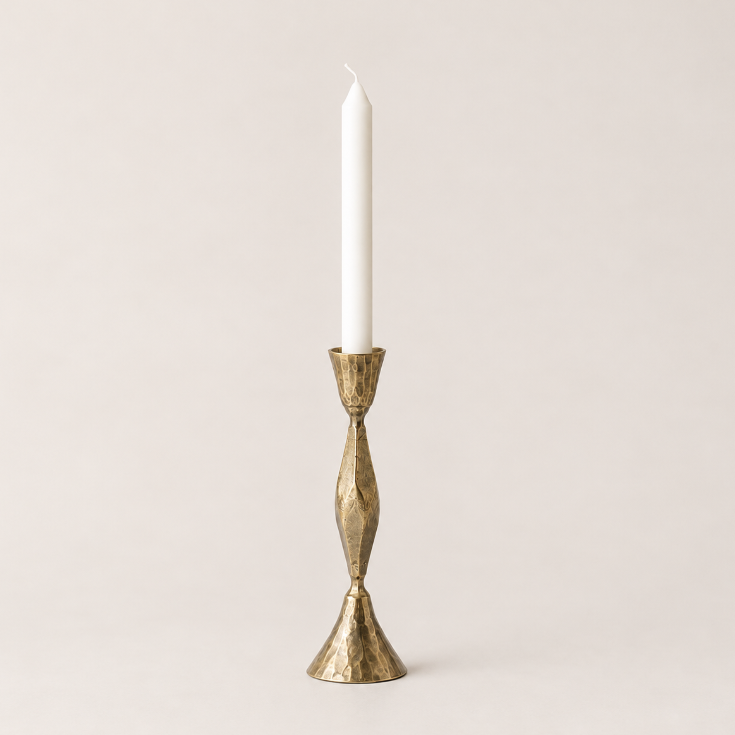 Creative Women Candle Holders NEW - Brass High Diamond Candlestands