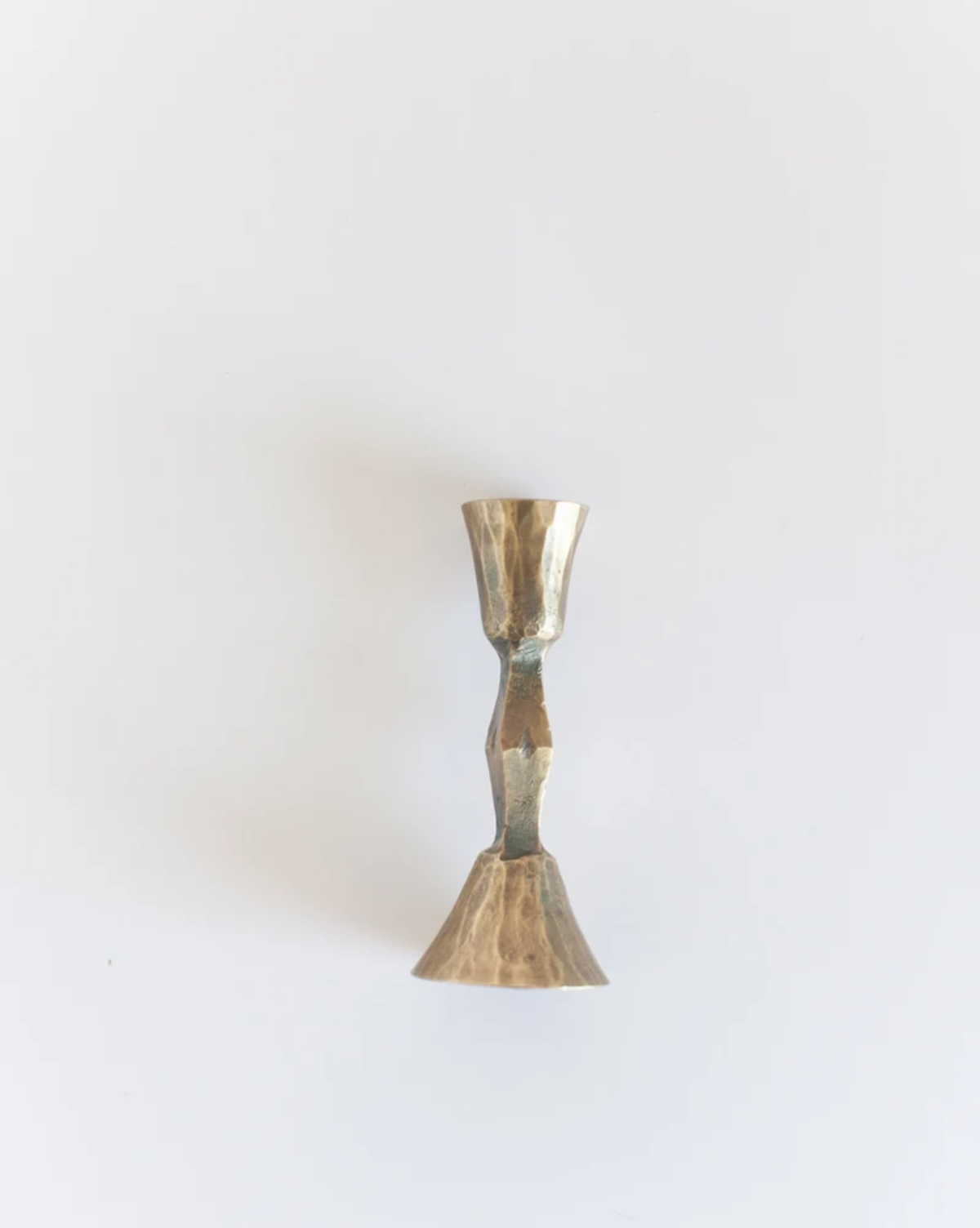 Creative Women Candle Holders NEW - Brass Low Diamond Candlestand