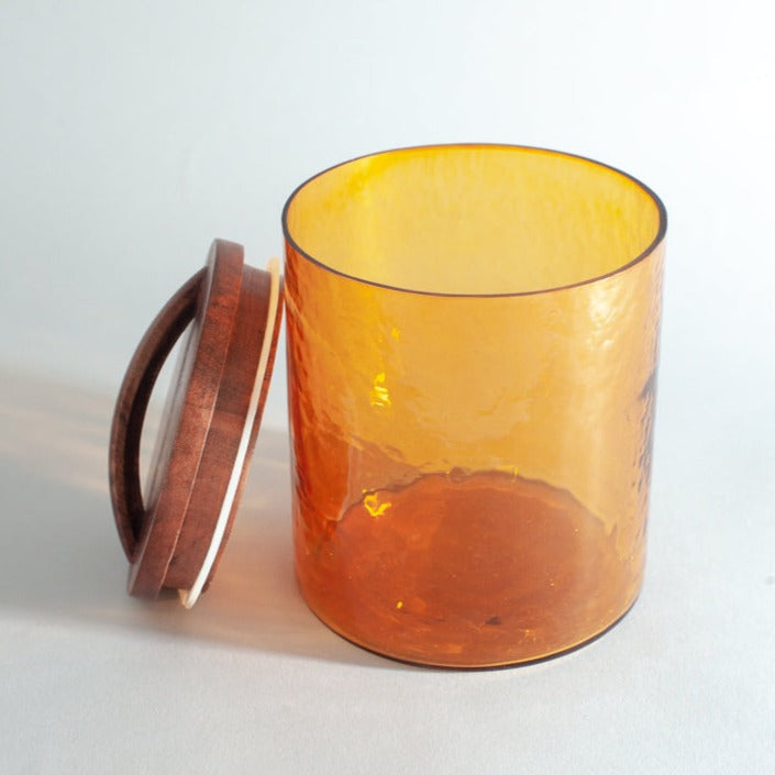 Creative Women Canisters NEW - Small Amber Canister