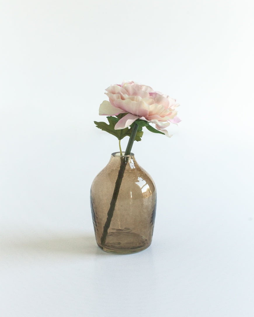 Creative Women Vase Haley Handblown Hammered Bud Vase