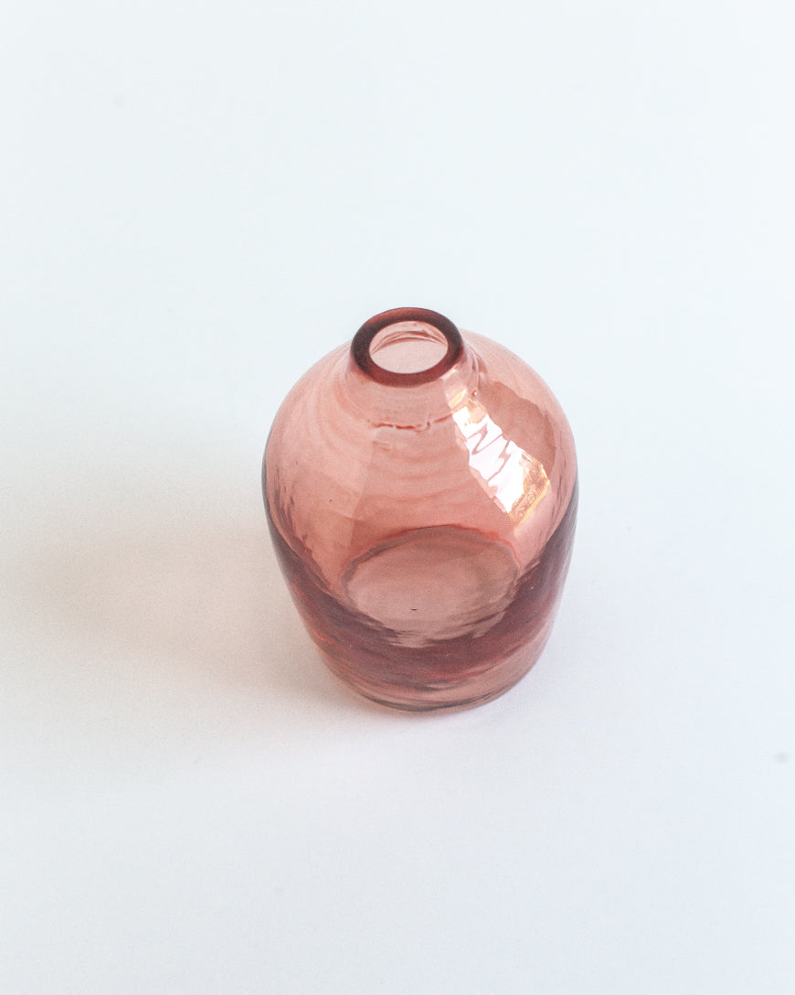 Creative Women Vase Haley Handblown Hammered Bud Vase