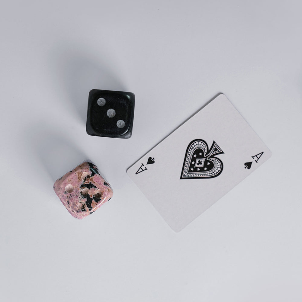 DAR proyectos Decorative Objects Giant Gemstone Dice - Set of Four