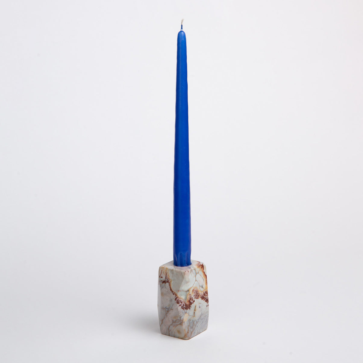 DAR proyectos Gemstone faceted candelabra - soapstone
