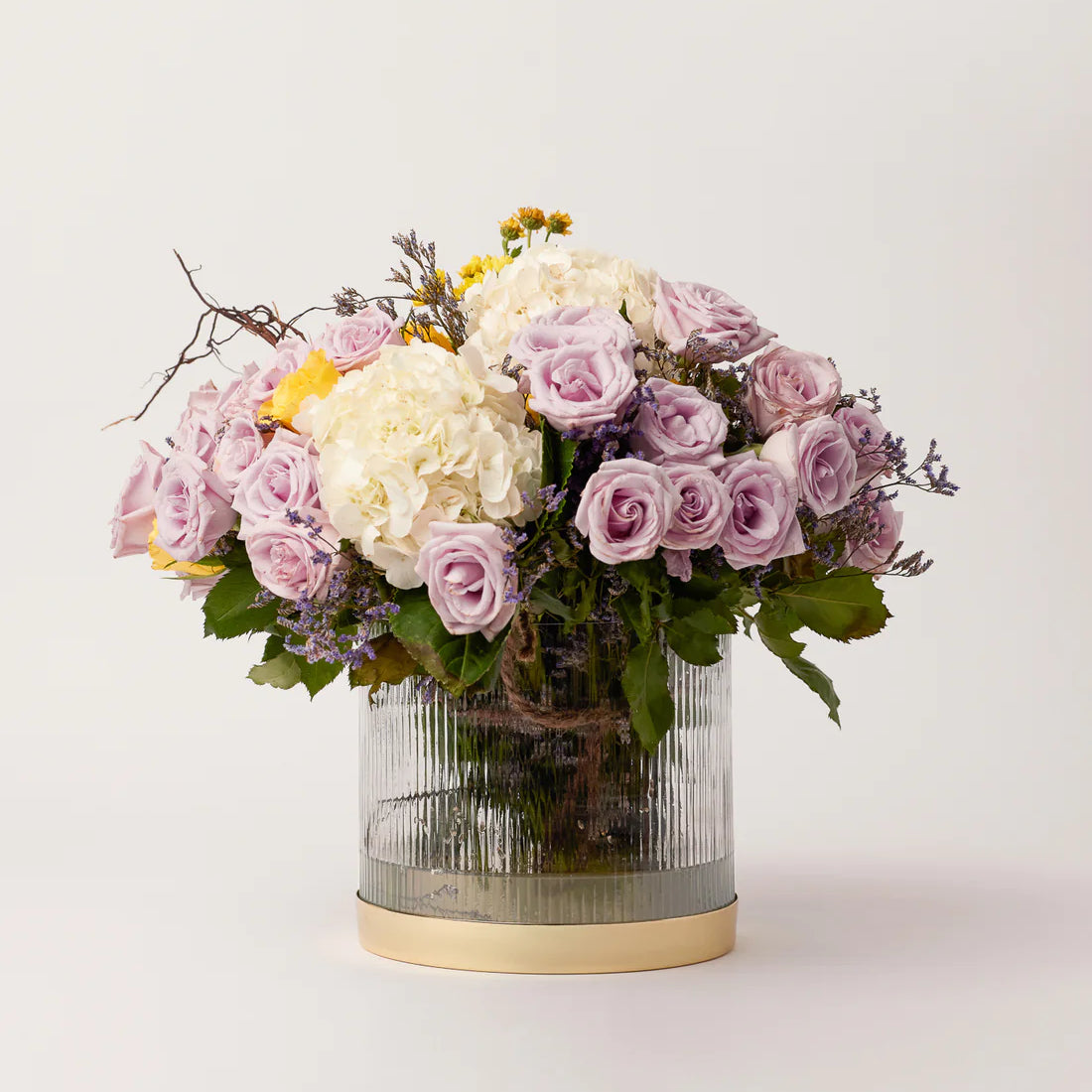 Fleck Vases Fluted Glass Vase