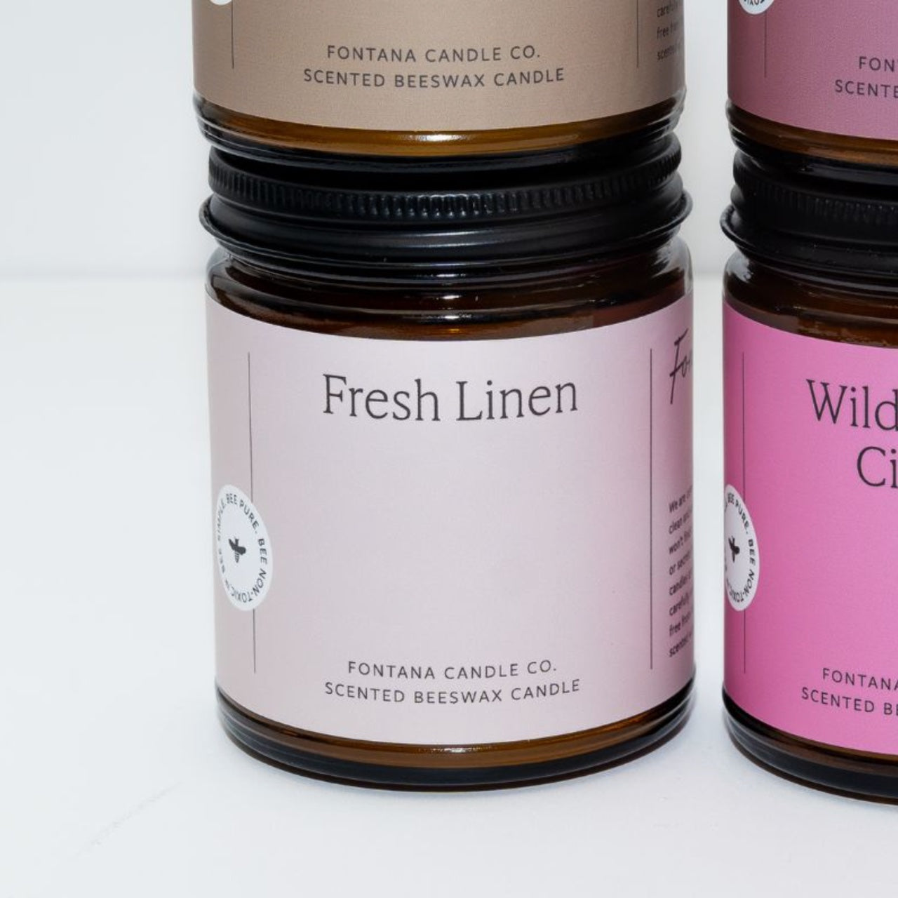 Fontana Candle Co. candle Fresh Linen Essential Oil Candle