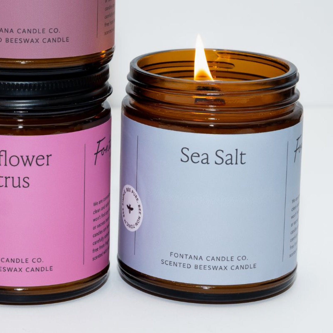 Fontana Candle Co. candle Sea Salt Essential Oil Candle