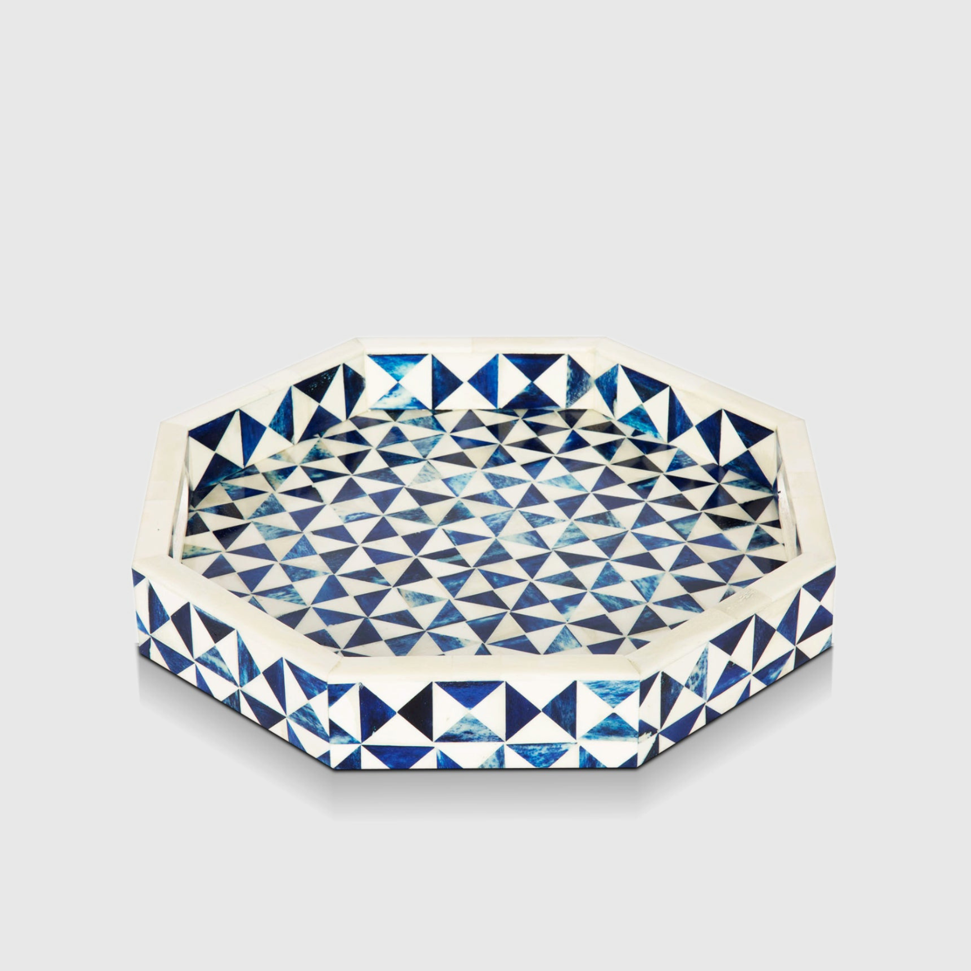 Handicrafts Home Trays Azure Mosaic Bone Inlay Tray