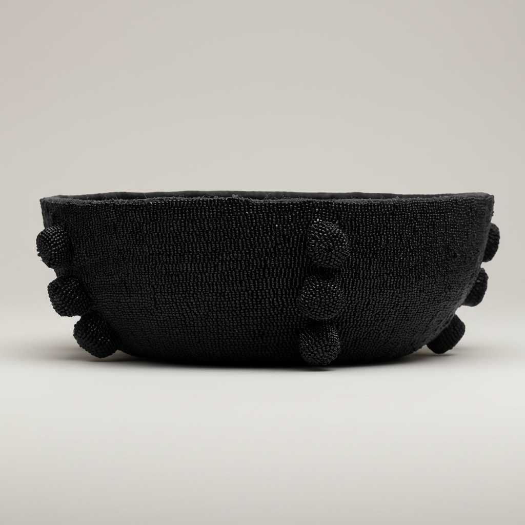Indego Africa Decorative Accents Beaded Bowl