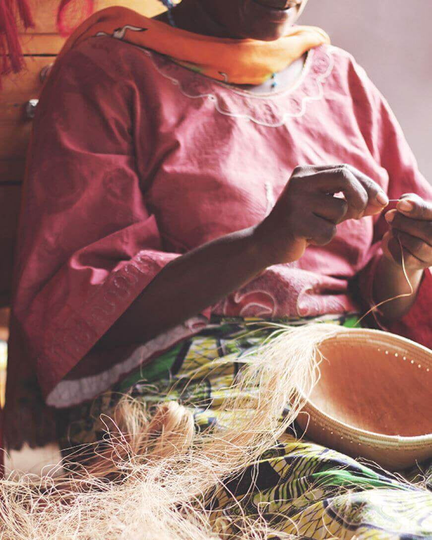 Indego Africa Decorative Accents Mini Copabu Bowl