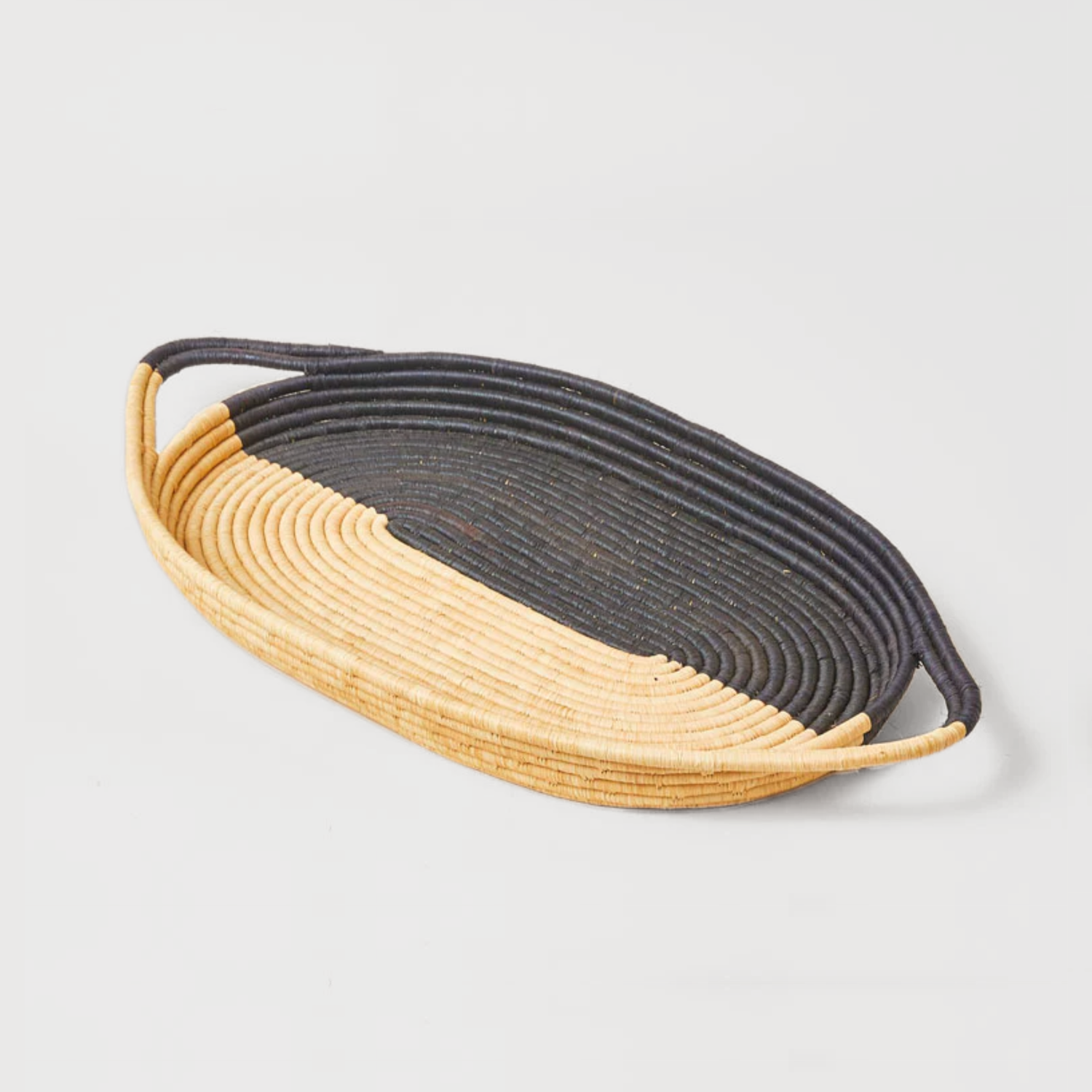 Indego Africa Trays Raffia Split Tray