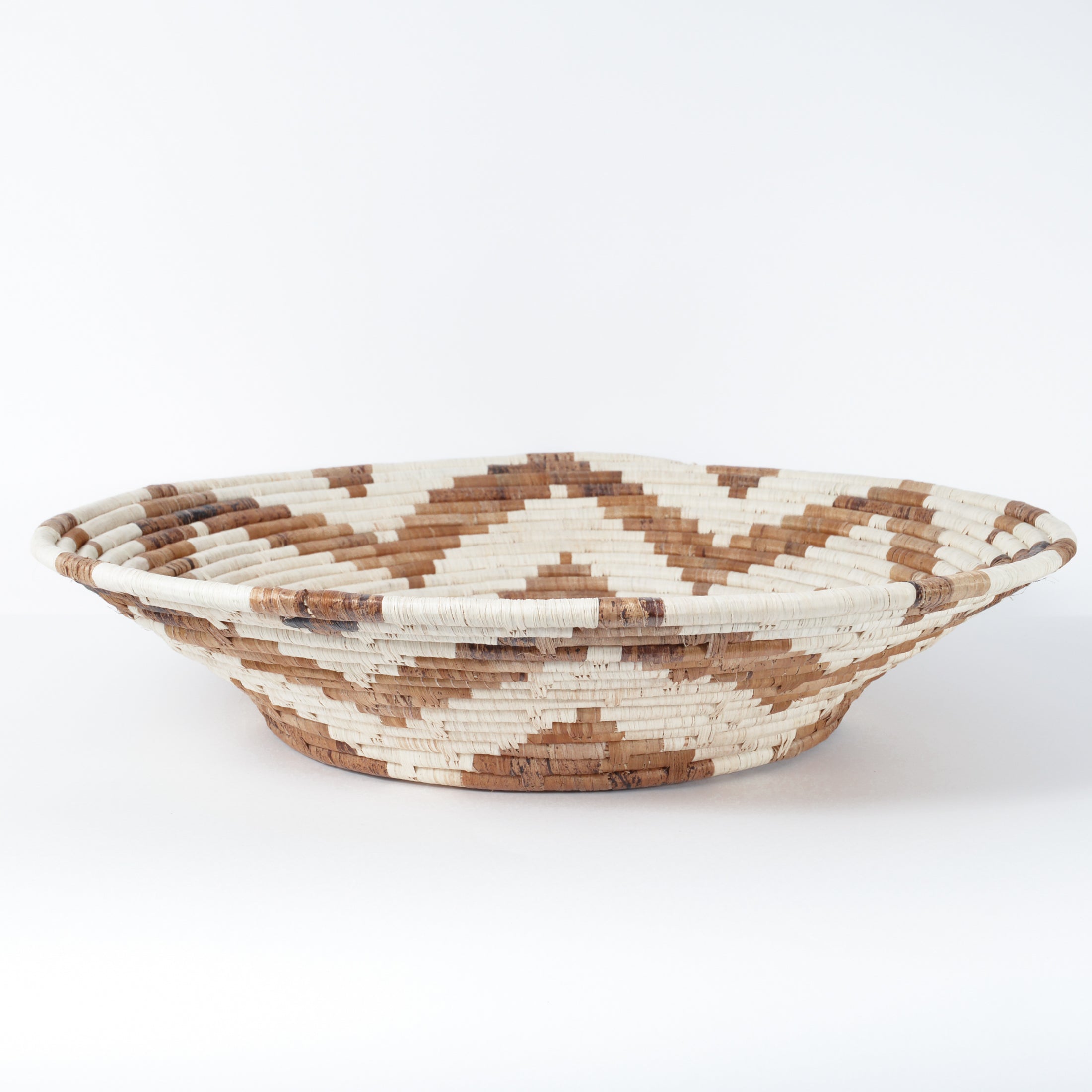 Maadili Collective Baskets Extra Large Layered Petals Basket ~ Banana Fiber