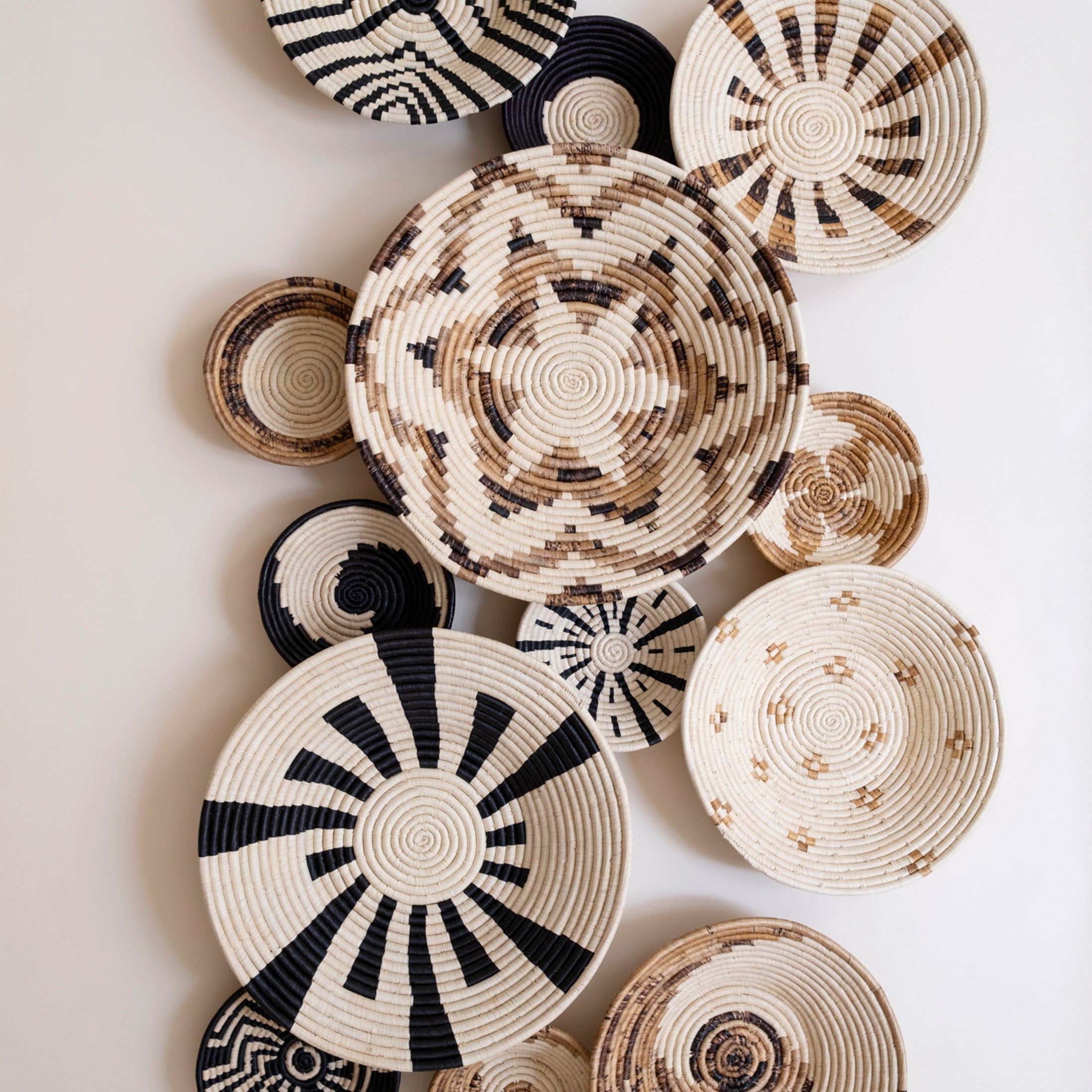 Maadili Collective Baskets Gathered Spaces Basket ~ Banana Fiber