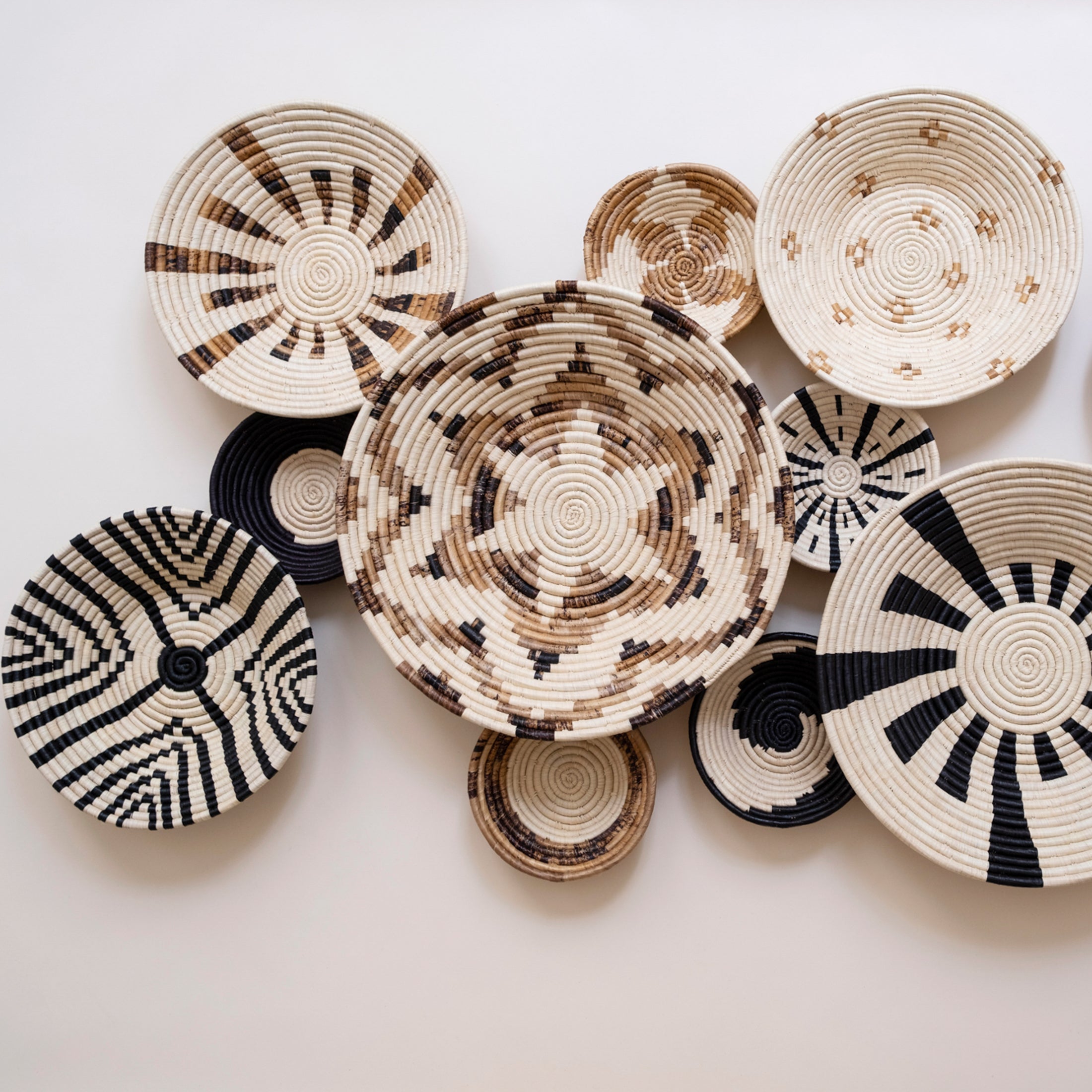 Maadili Collective Baskets Small Simple Spiral Basket
