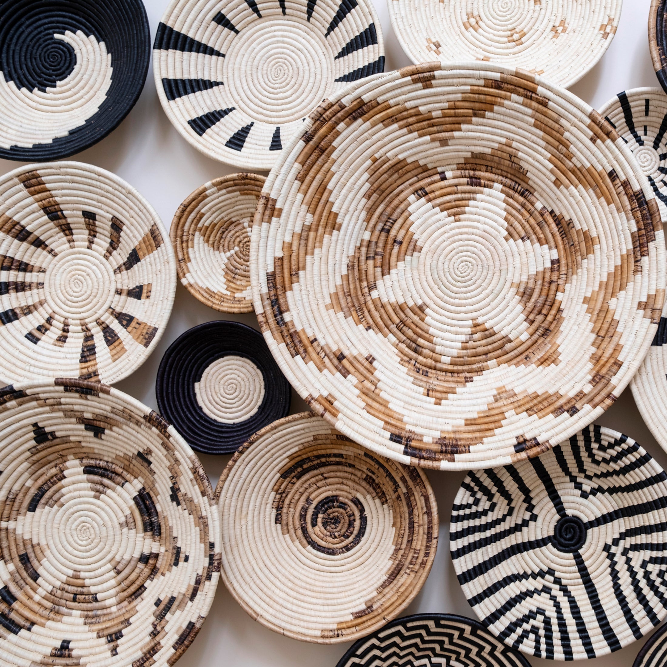 Maadili Collective Baskets Warp Speed Basket ~ Banana Fiber