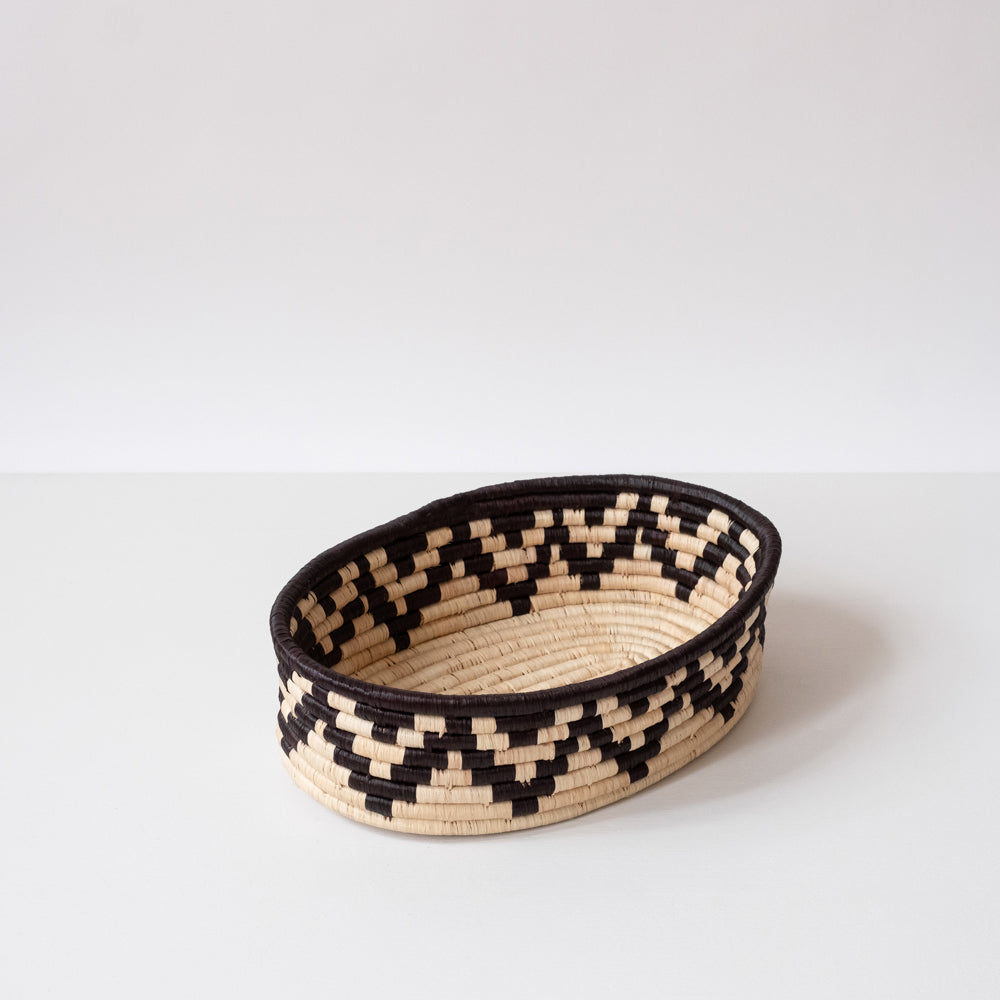 Maadili Collective Baskets Zig Zag Bread Basket