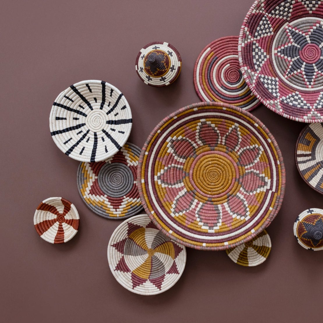 Maadili Collective Small Starburst Basket