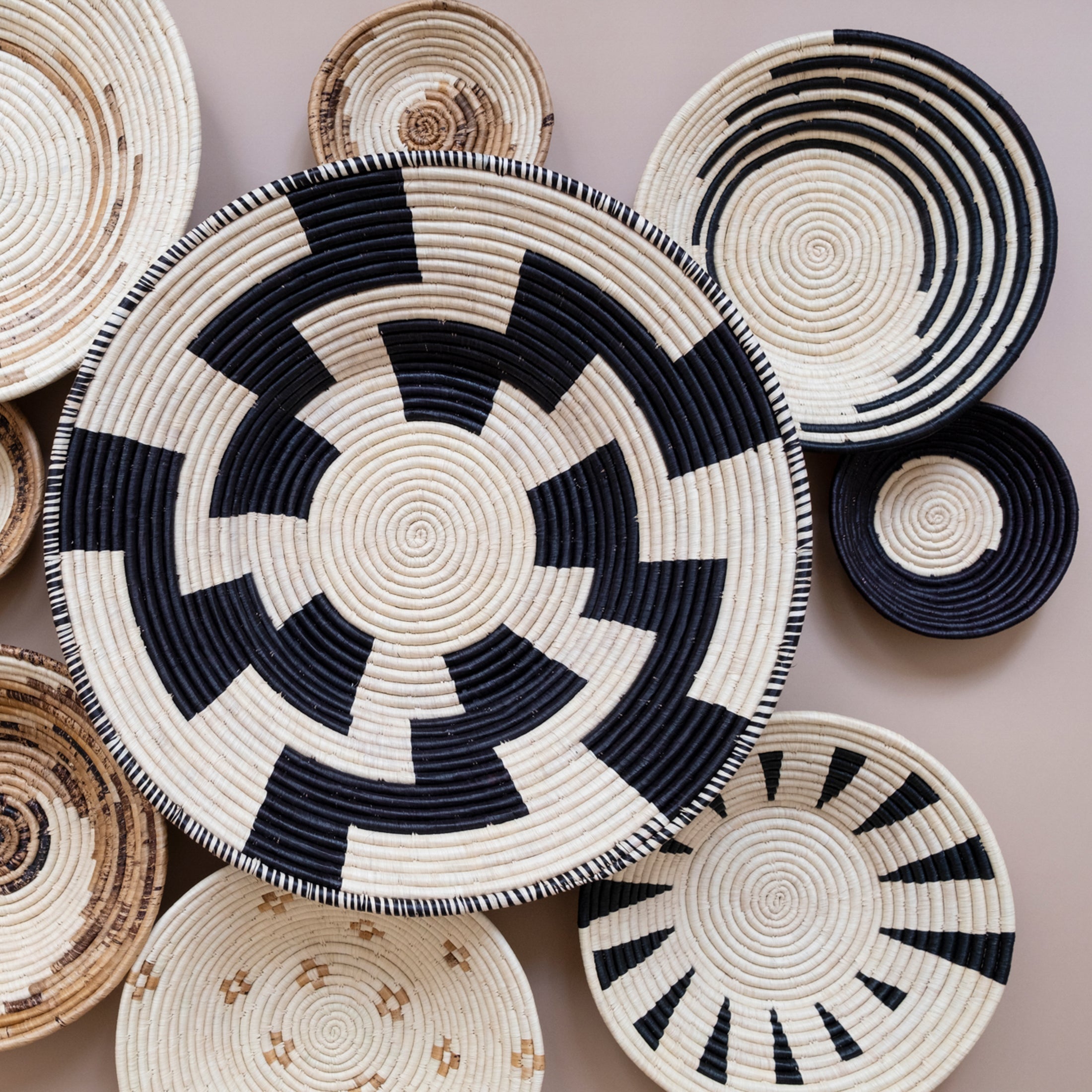 Maadili Collective Wall Basket Breaking Waves Basket