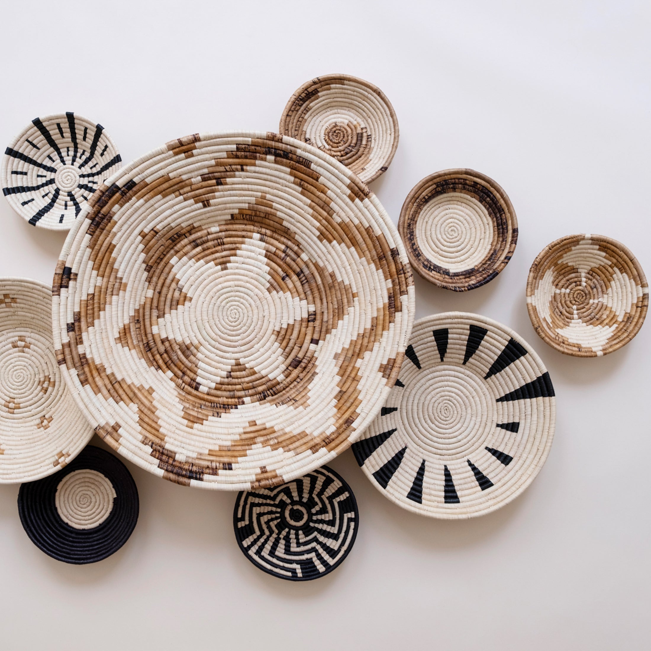 Maadili Collective Wall Basket Nautilus Basket