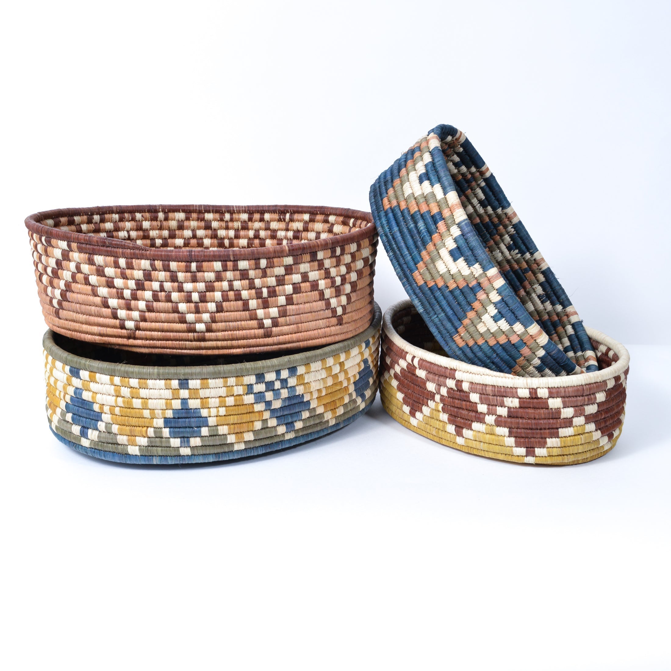 Maadili Collective Zig Zag Bread Basket ~ Cultivate Collection