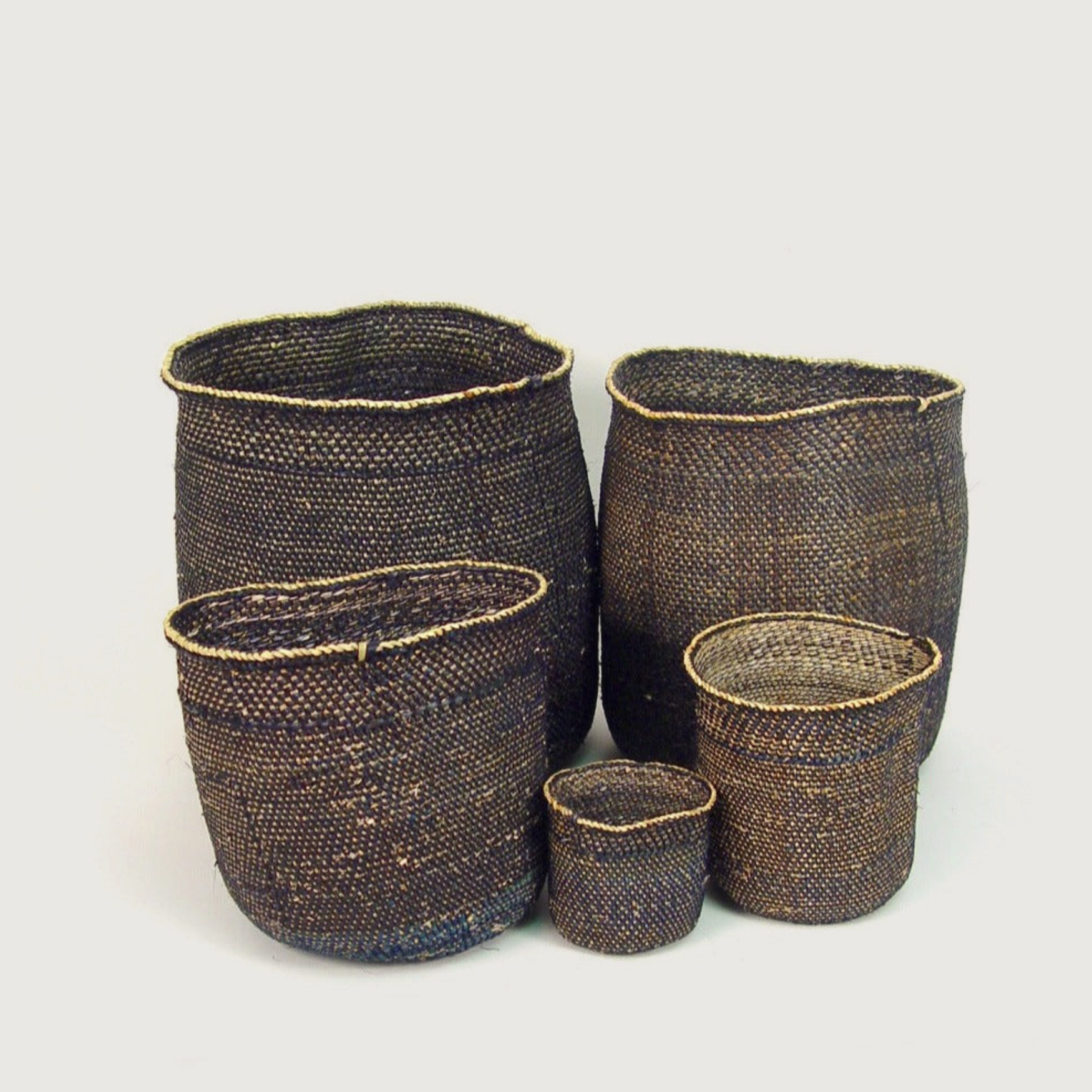 Mbare Baskets Light Black Iringa Baskets