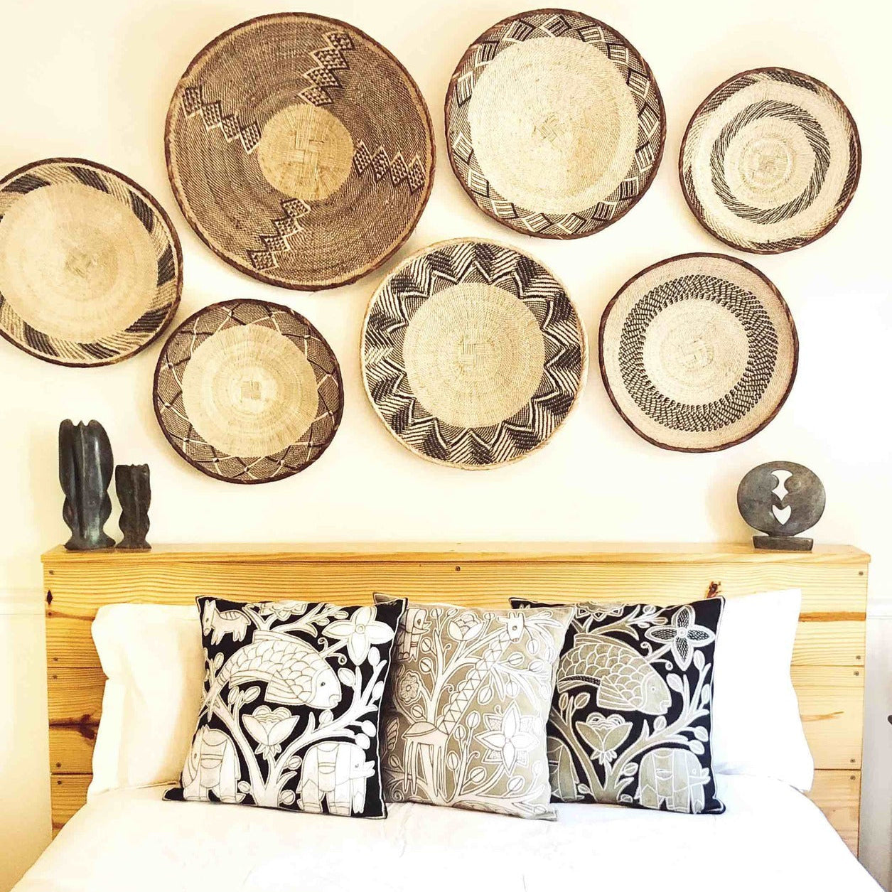 Mbare Wall Baskets Tonga Basket - Large
