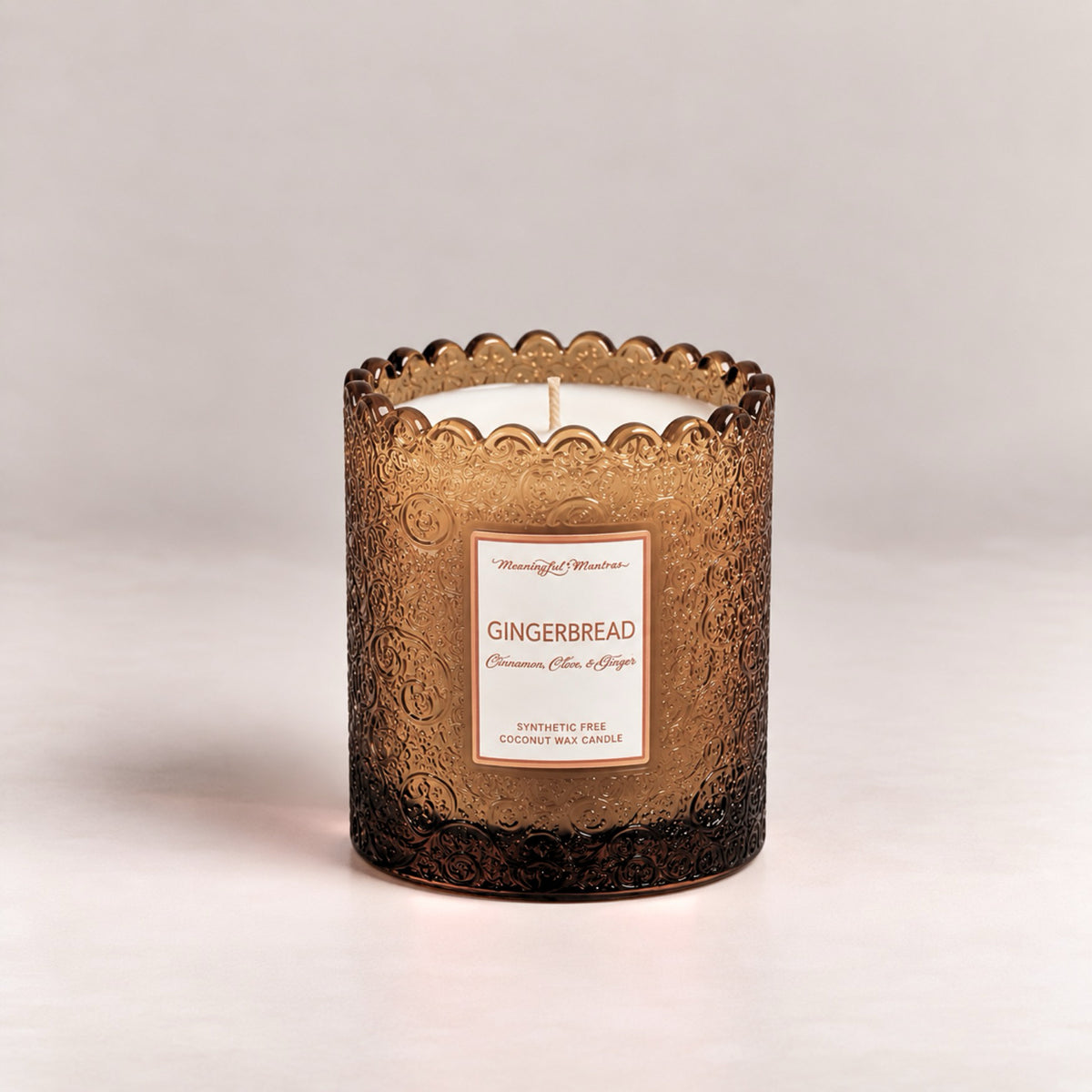 Meaningful Mantras Candles Gingerbread Essential Oil Candle