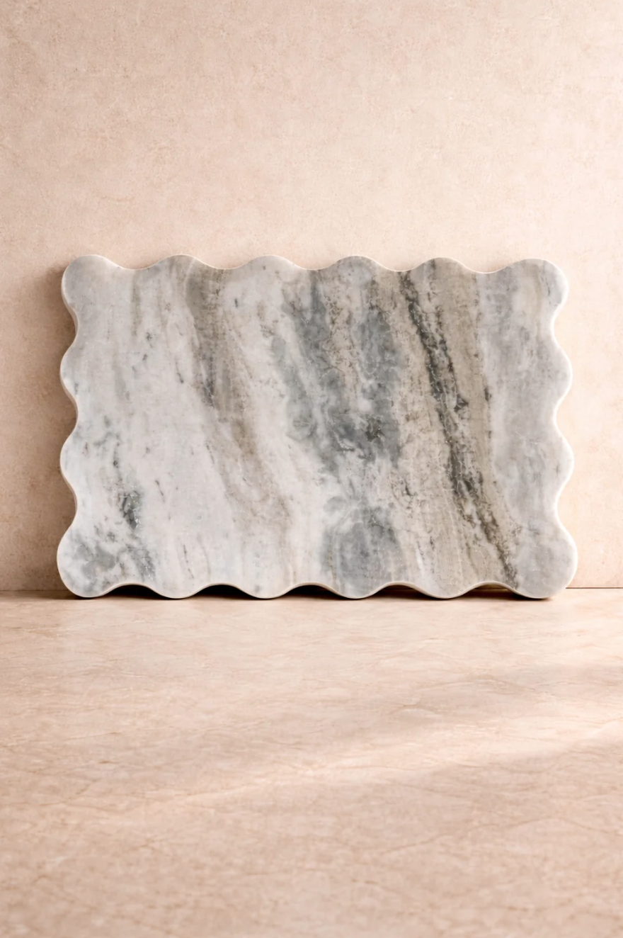 Meso Goods Trays & Risers Nova Marble Serving Board