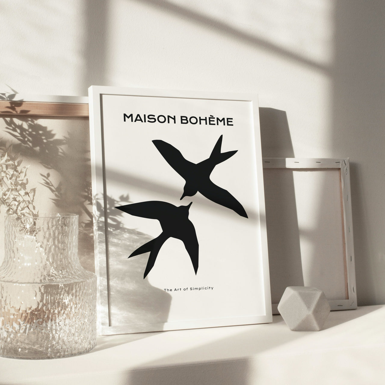 Shelf Love Print Shop graphic art print Birds Art Print