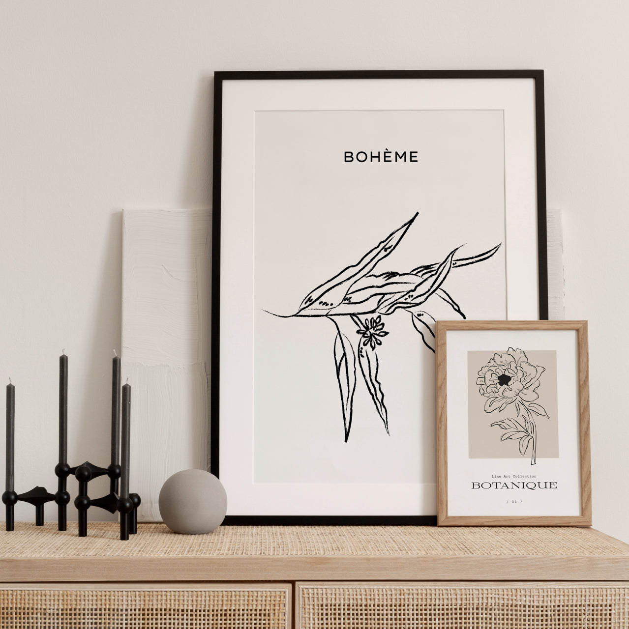 Shelf Love Print Shop graphic art print Botanique 01 Art Print