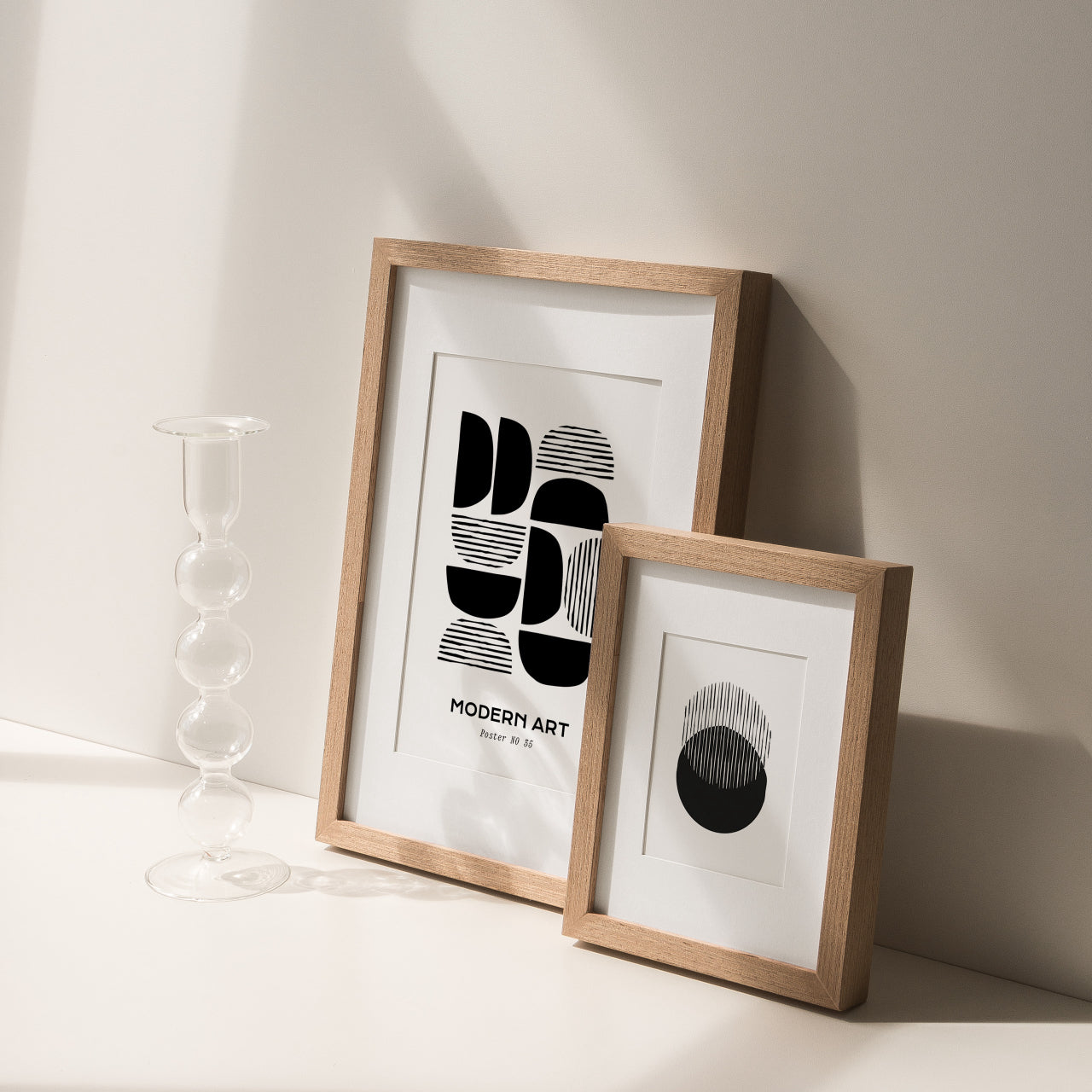 Shelf Love Print Shop graphic art print Circles Art Print