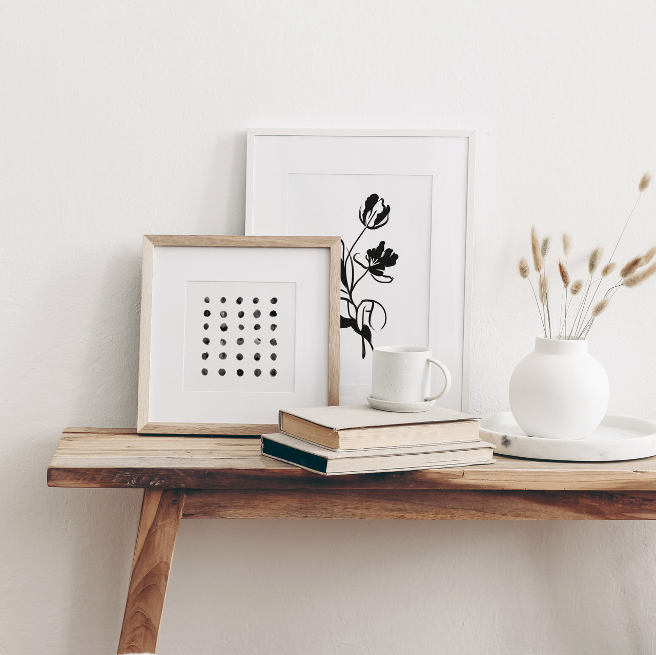 Shelf Love Print Shop graphic art print Dots Art Print