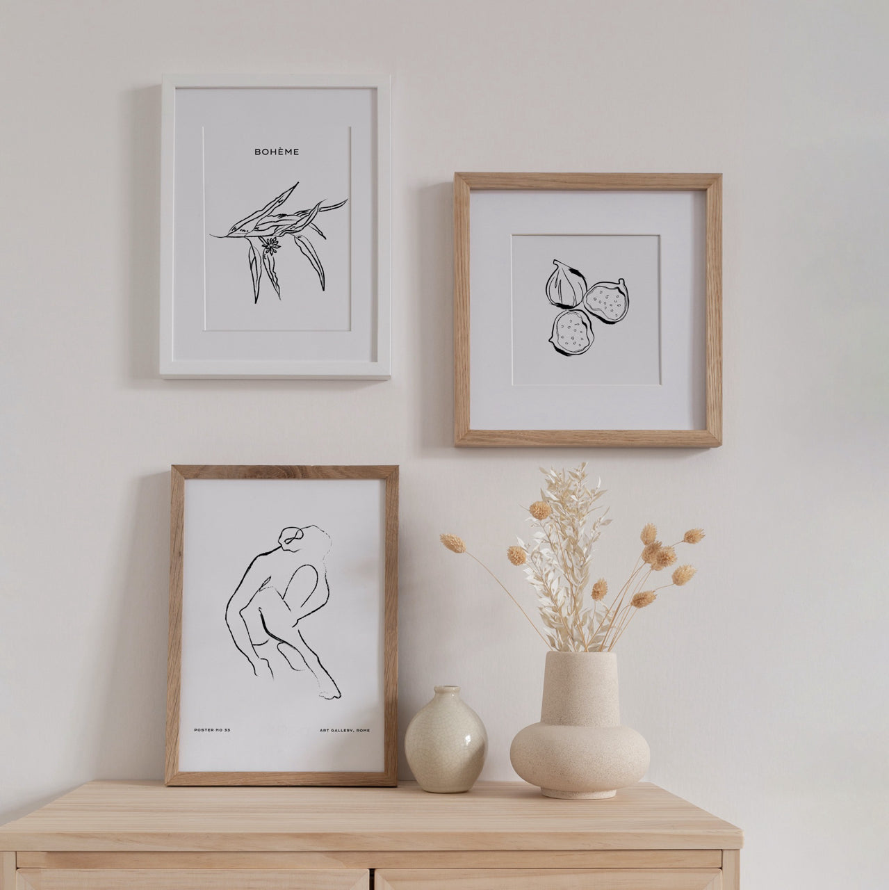 Shelf Love Print Shop graphic art print Leafy Branch Art Print