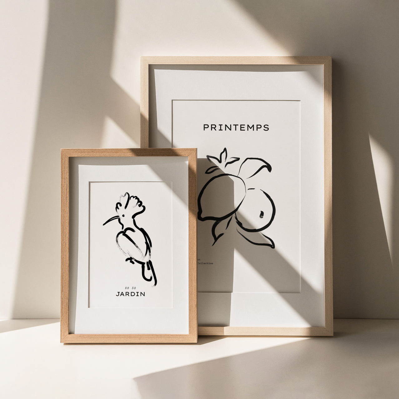 Shelf Love Print Shop graphic art print Oiseau Art Print