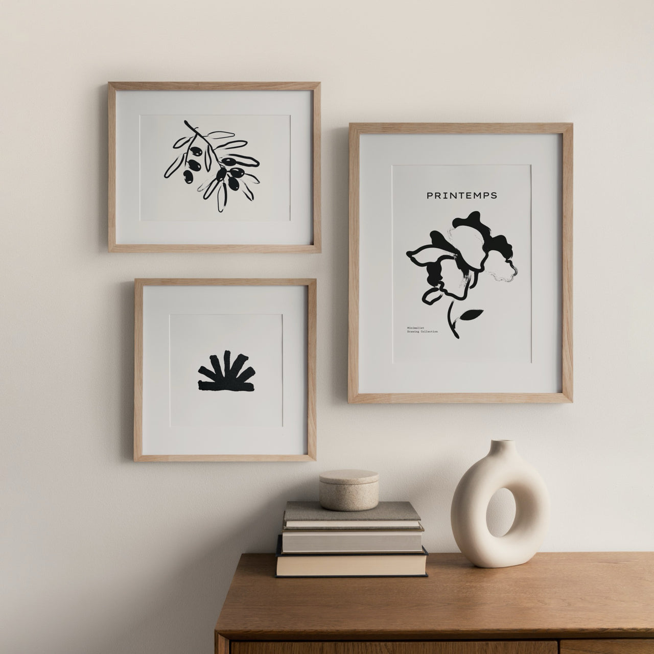 Shelf Love Print Shop graphic art print Printemps Flower Art Print