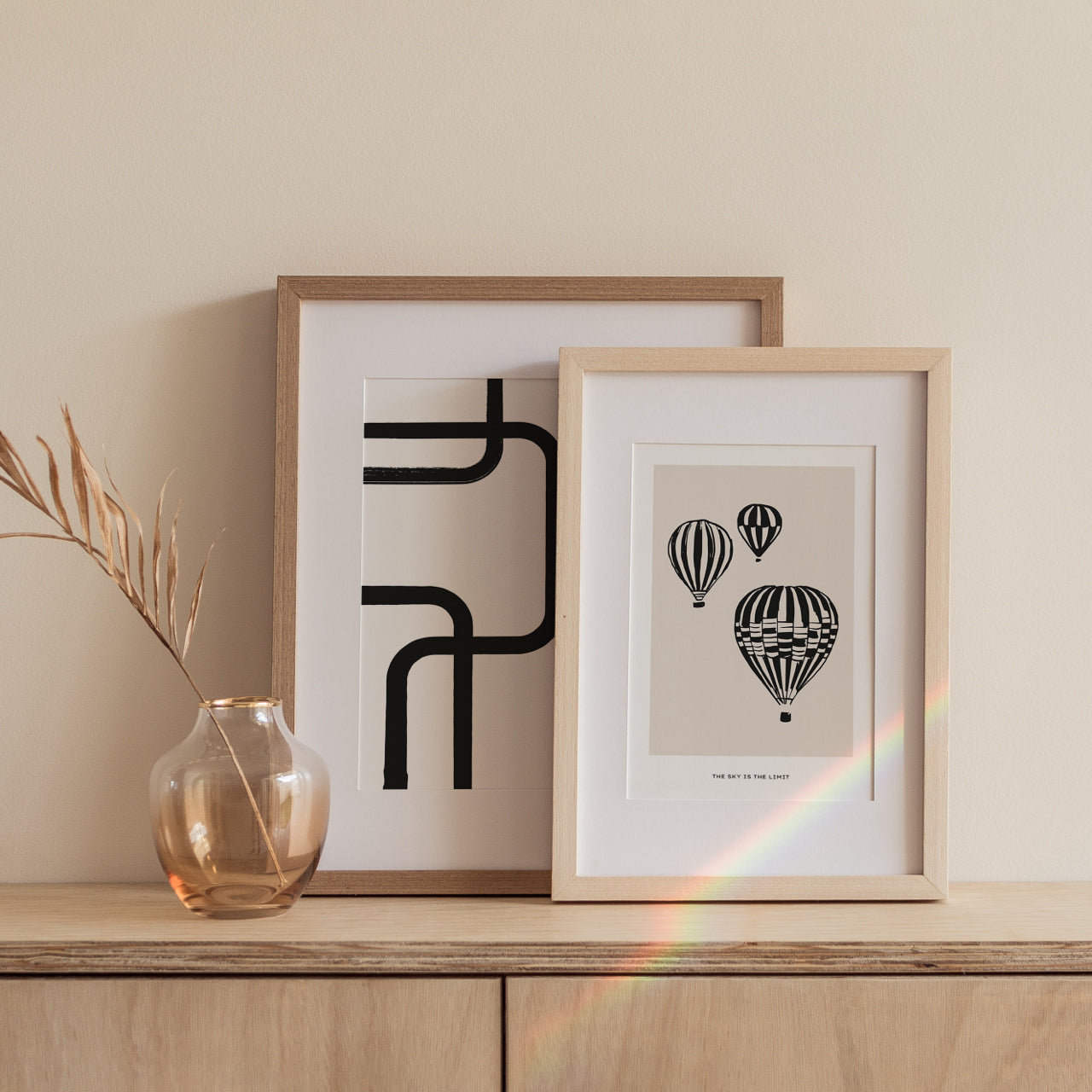 Shelf Love Print Shop graphic art print Sky is the Limit Art Print