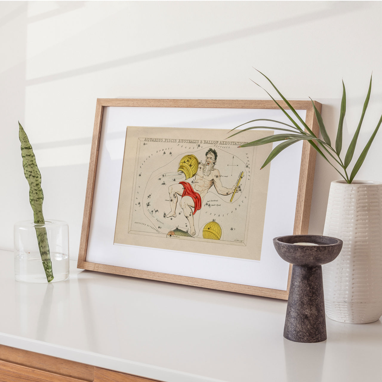 Shelf Love Print Shop vintage art print Aquarius Art Print