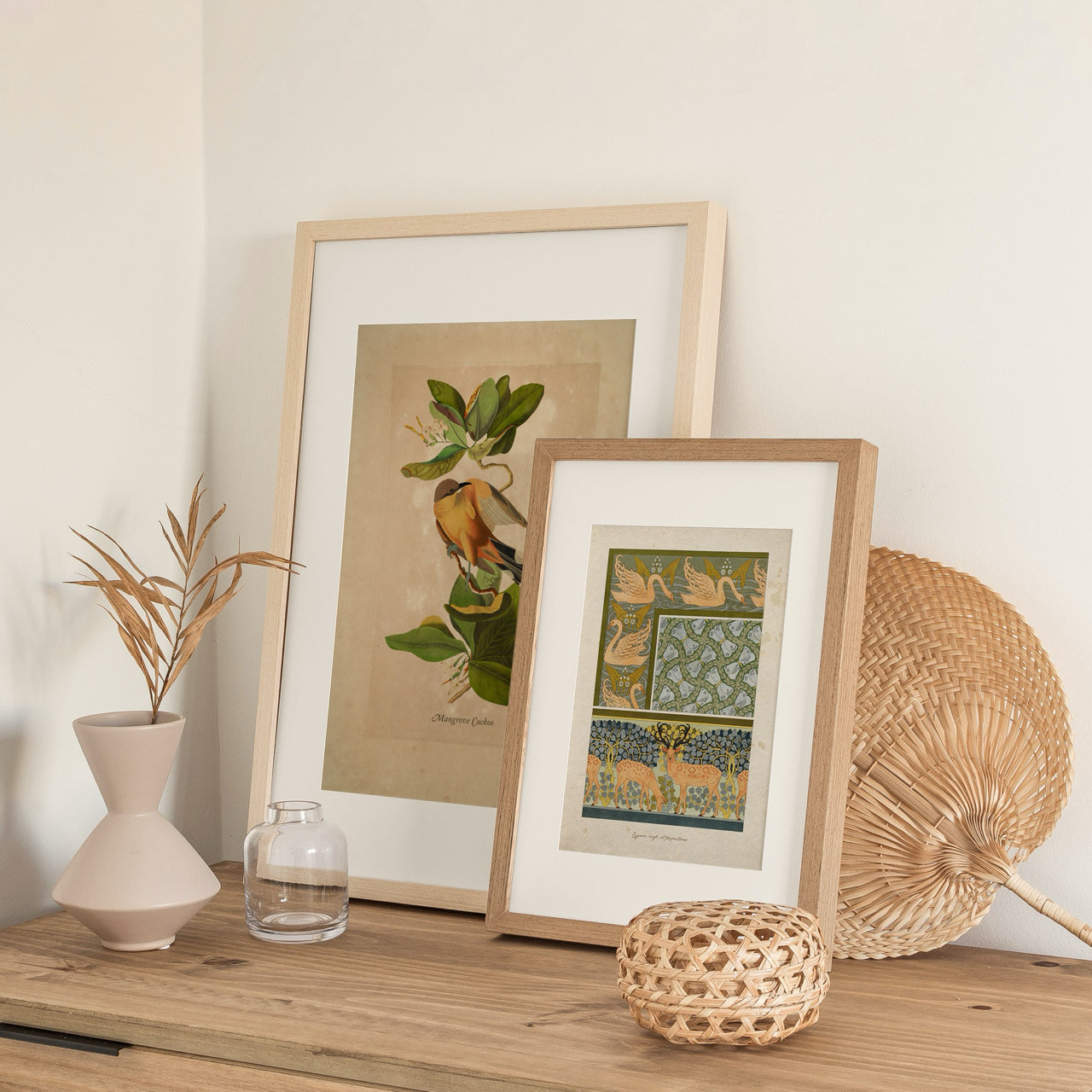 Shelf Love Print Shop vintage art print Fauna Art Print