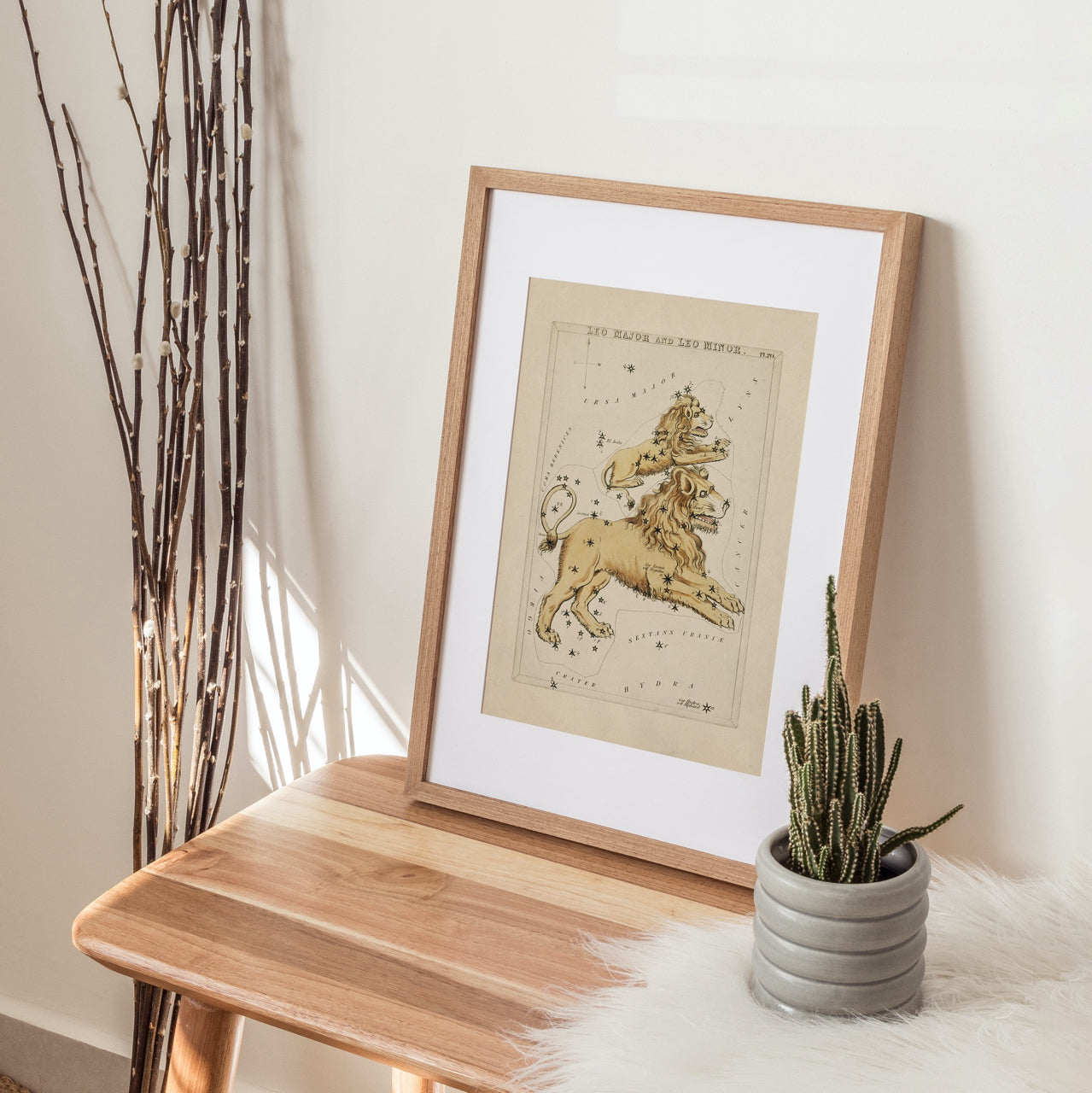 Shelf Love Print Shop vintage art print Leo Art Print