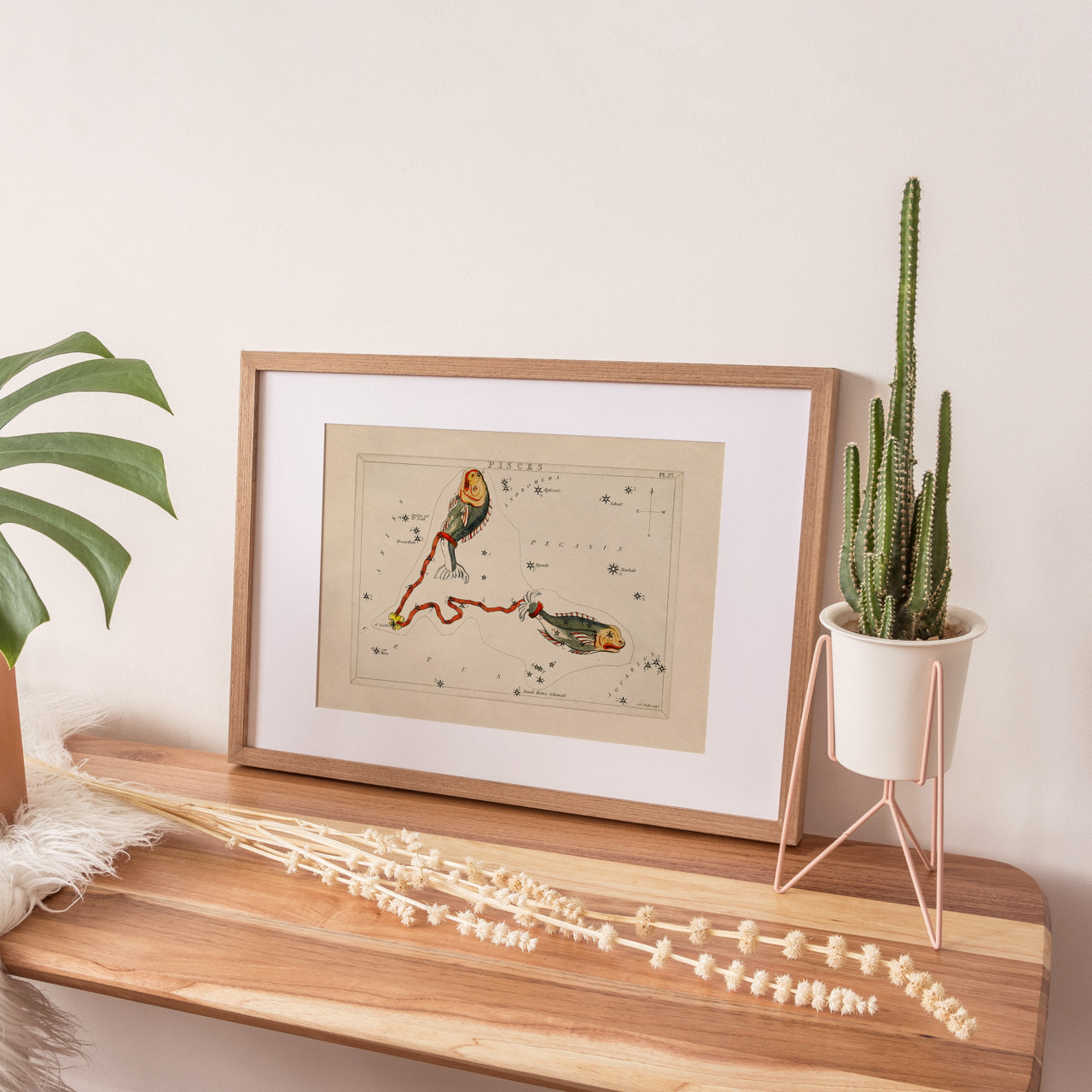 Shelf Love Print Shop vintage art print Pisces Art Print