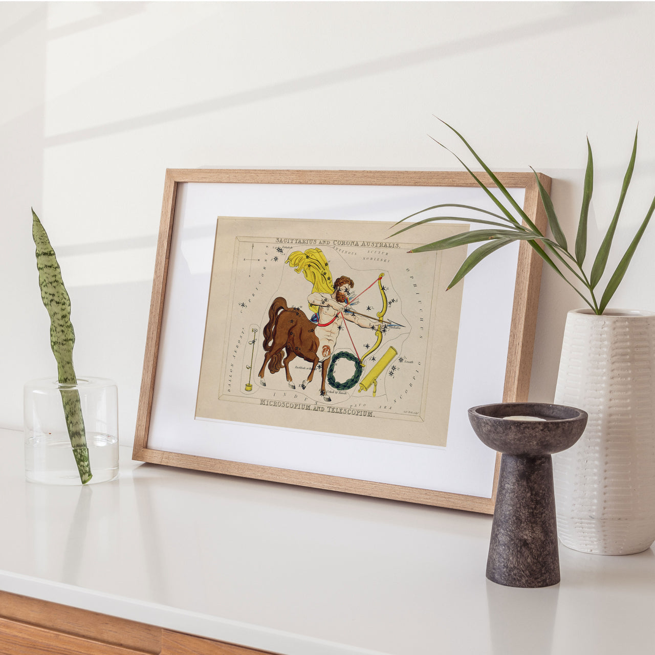 Shelf Love Print Shop vintage art print Sagittarius Art Print