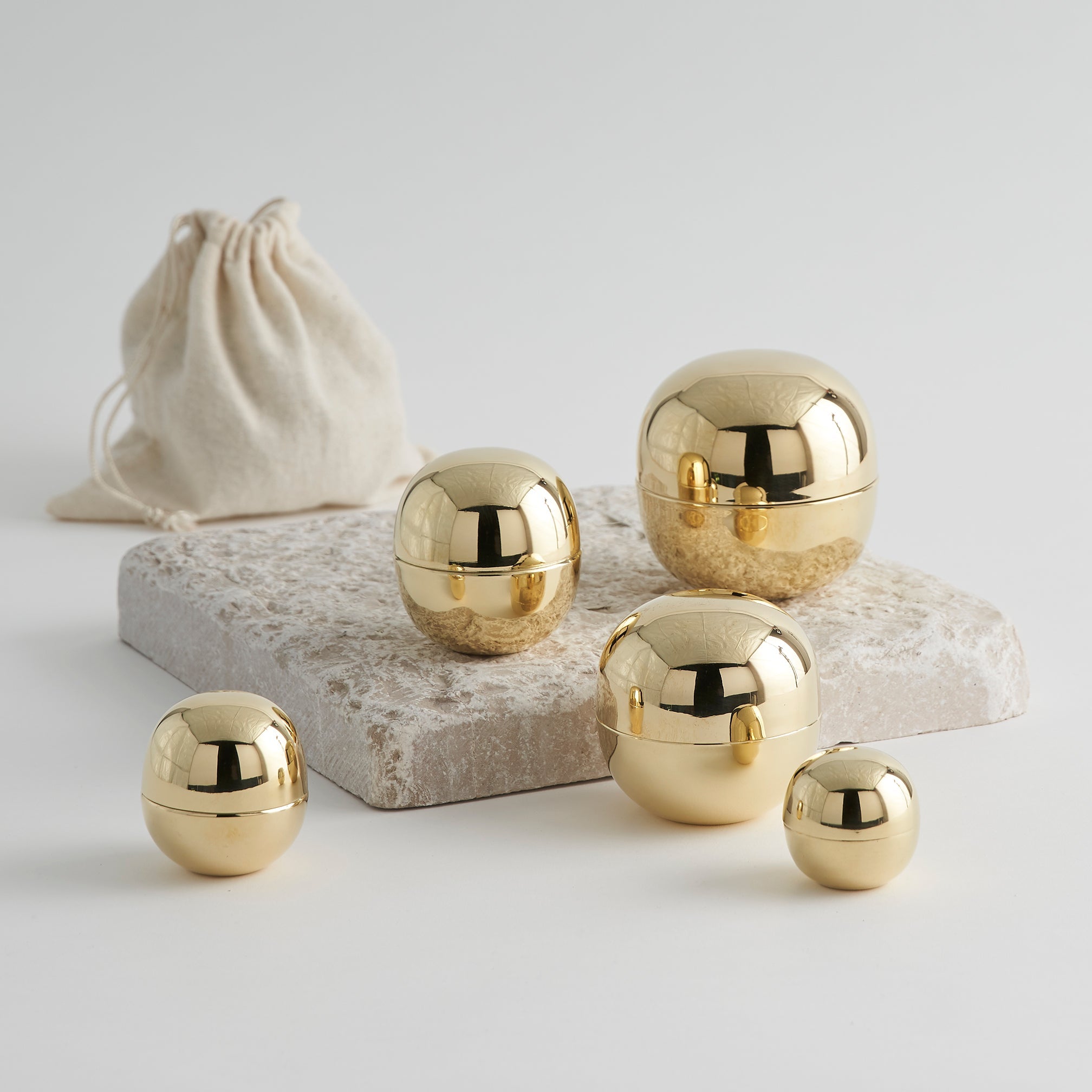 The Collective Home Sphere Boxes Nesting Set of 5