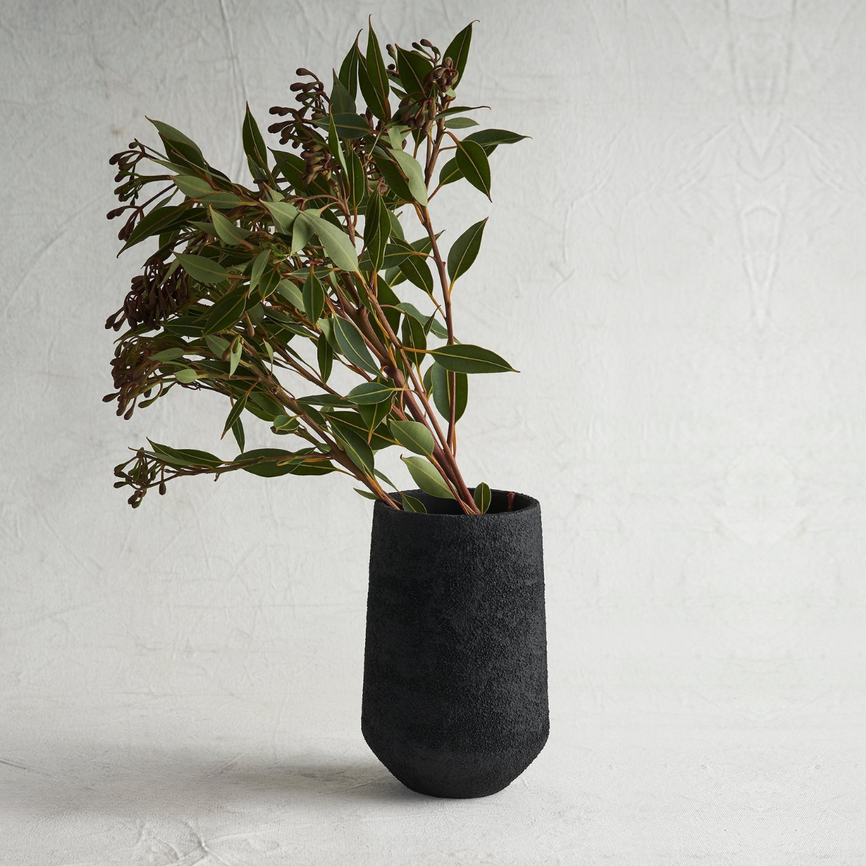 The Collective Home vase Black Lava Vase