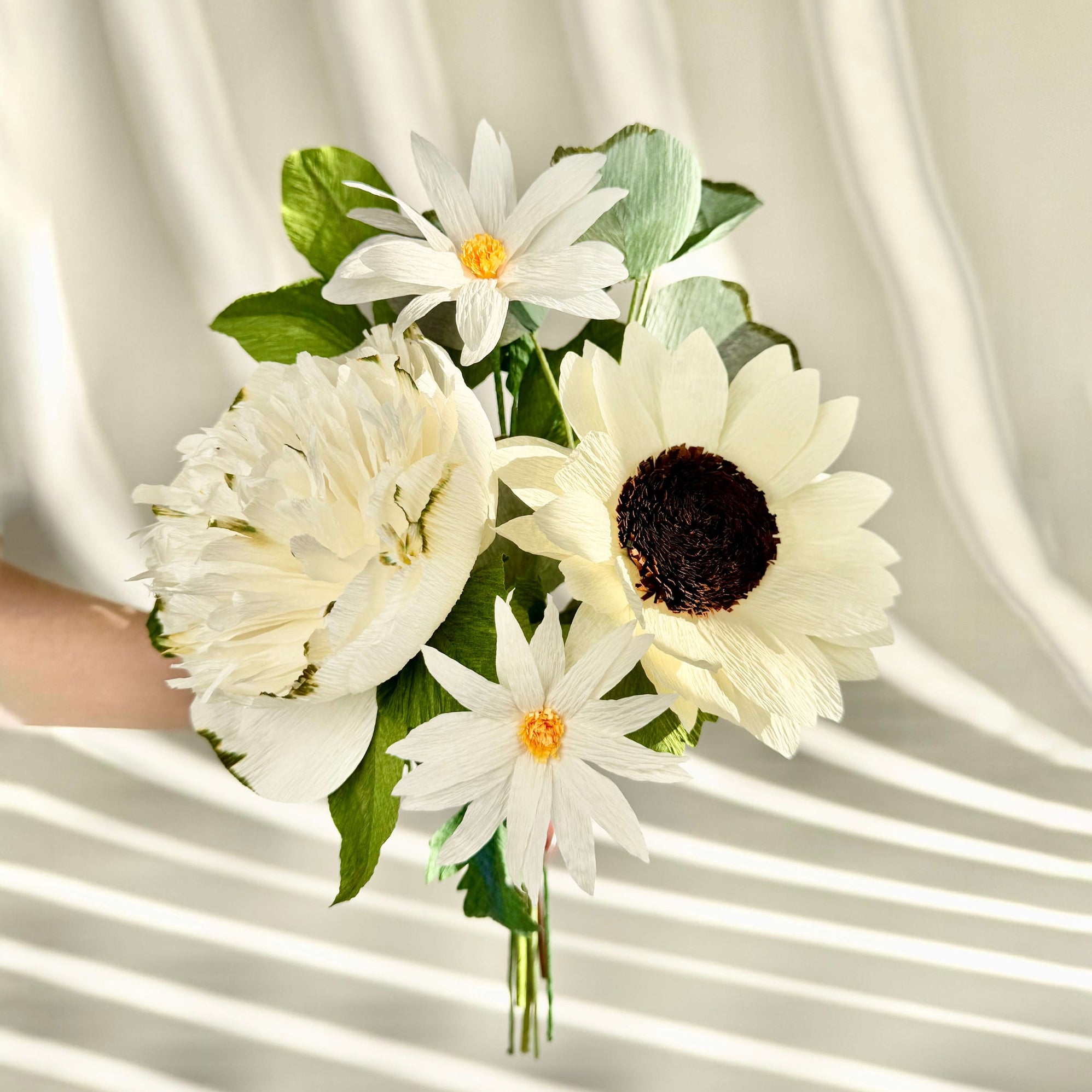 unwilted Paper Flowers Dirty Martini Bouquet