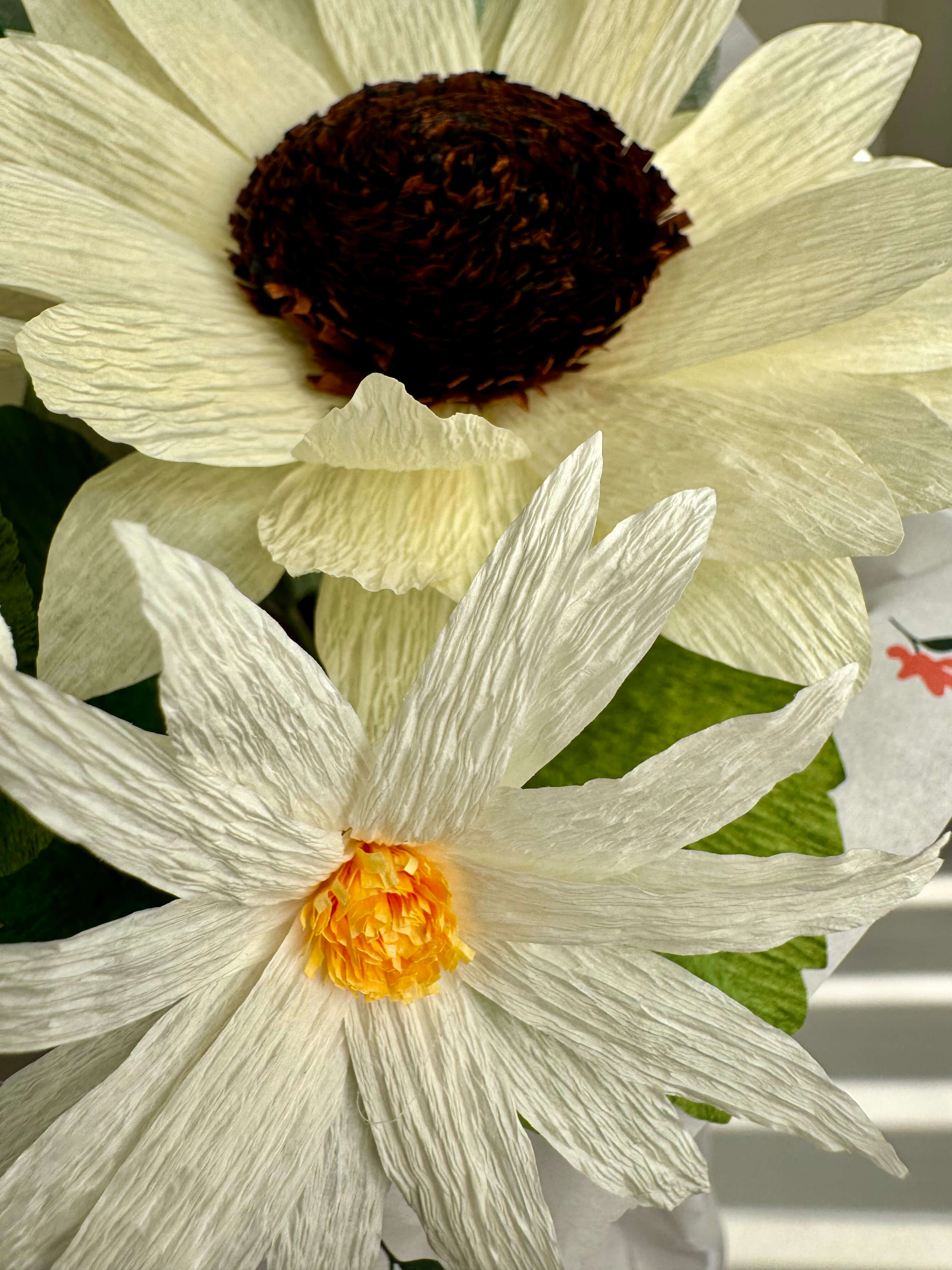 unwilted Paper Flowers Dirty Martini | Neutral Paper Flower Bouquet