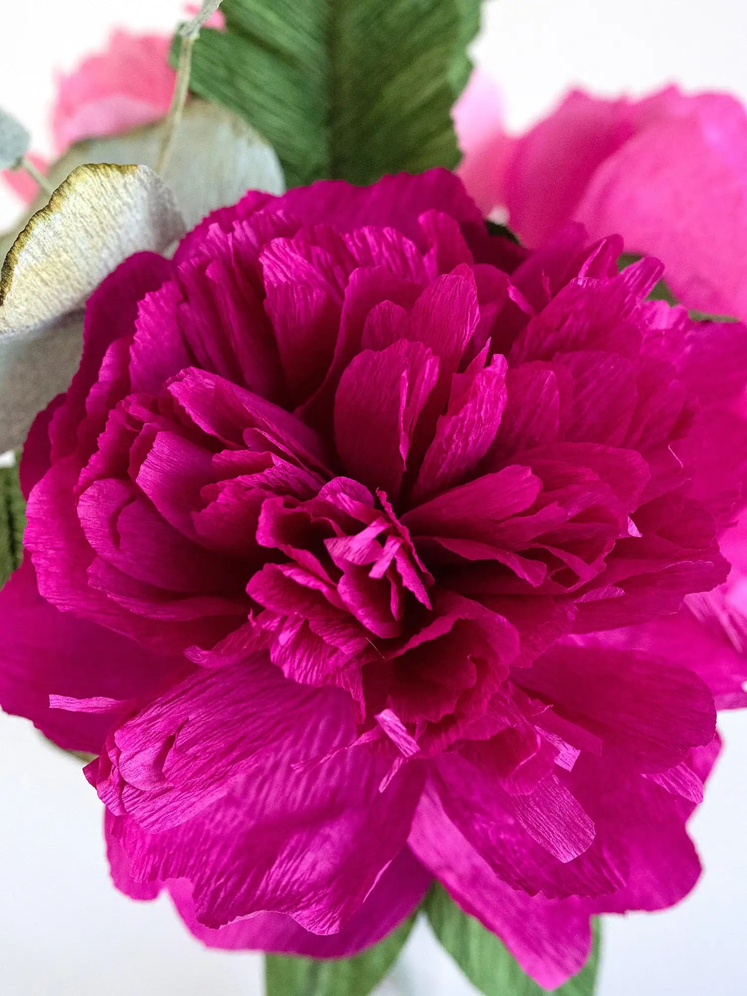 unwilted Paper Flowers Everyone's Favorite | Paper Peony Bouquet