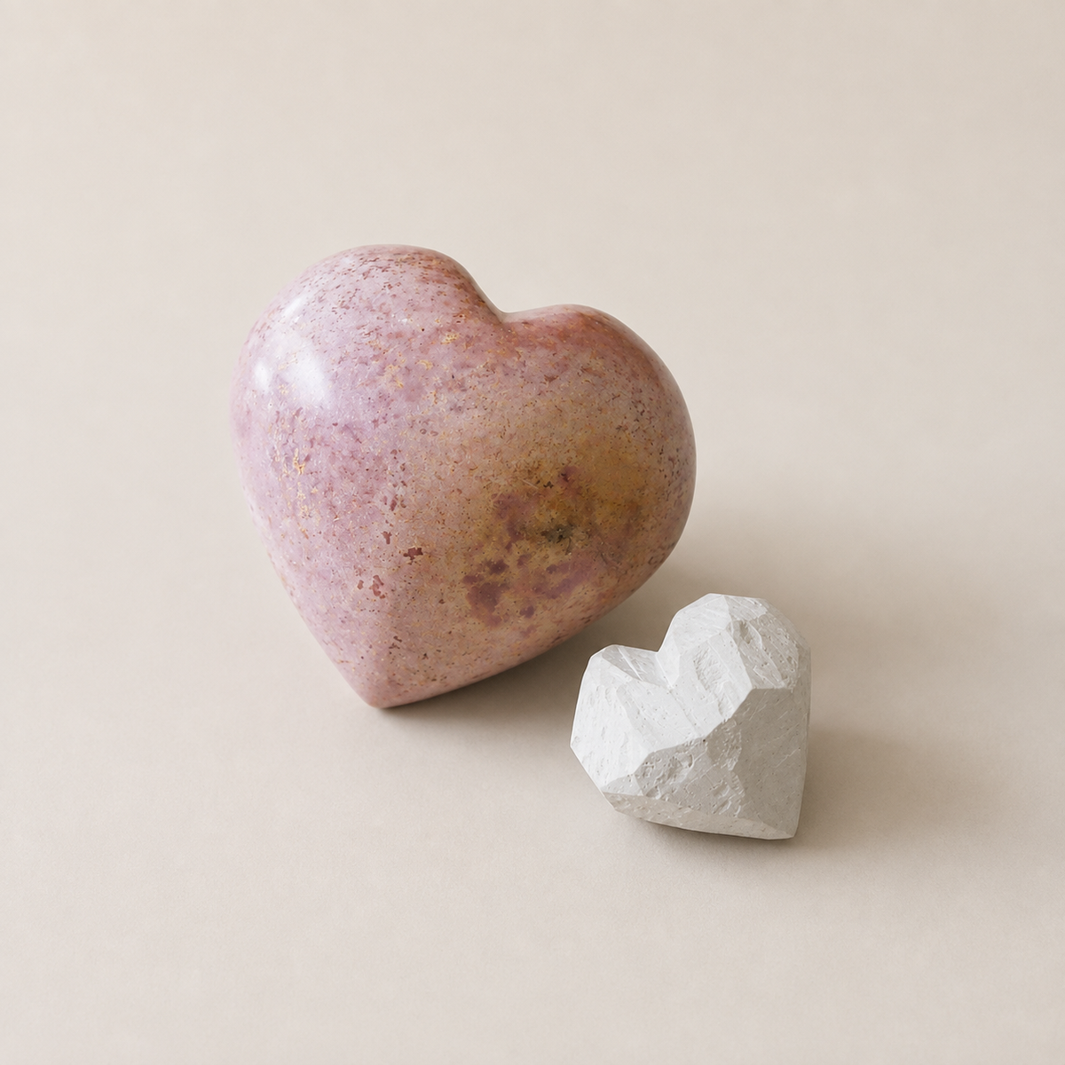 Venture Imports Decorative Objects "Work in Progress" Soapstone Heart